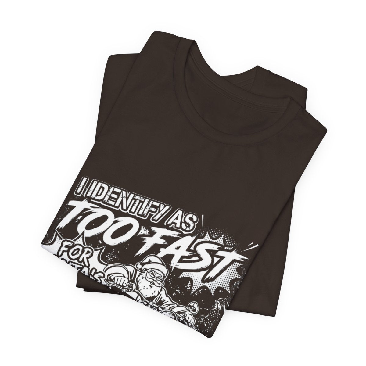 Identify As Too Fast For Words Graphic Tee