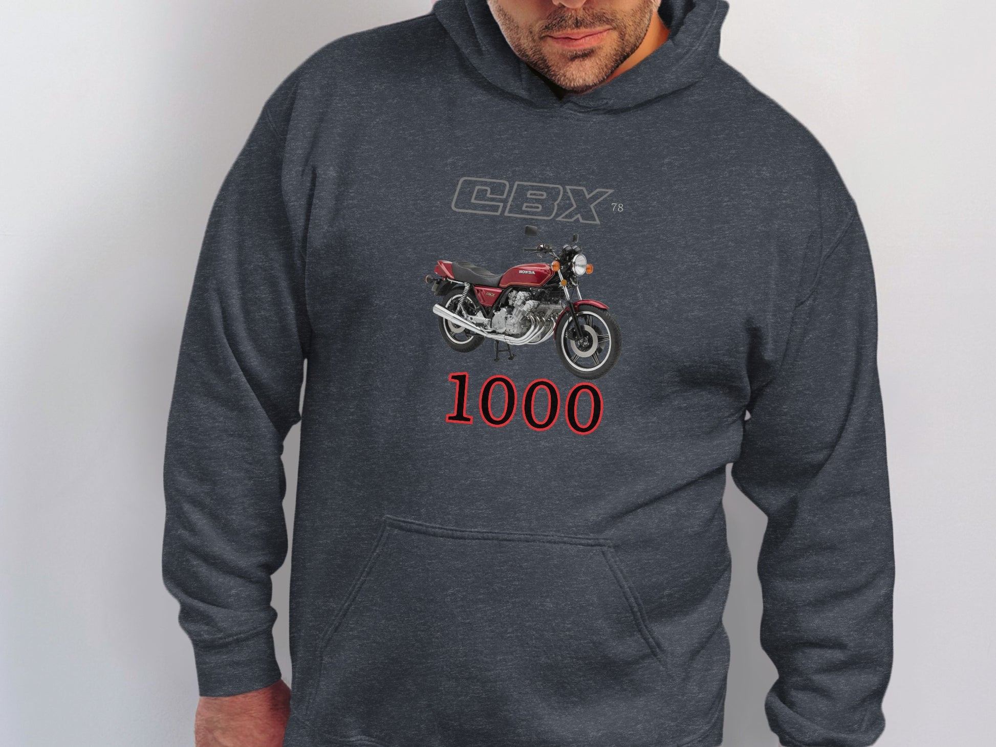 CBX 1000 Motorcycle Graphic Hoodie