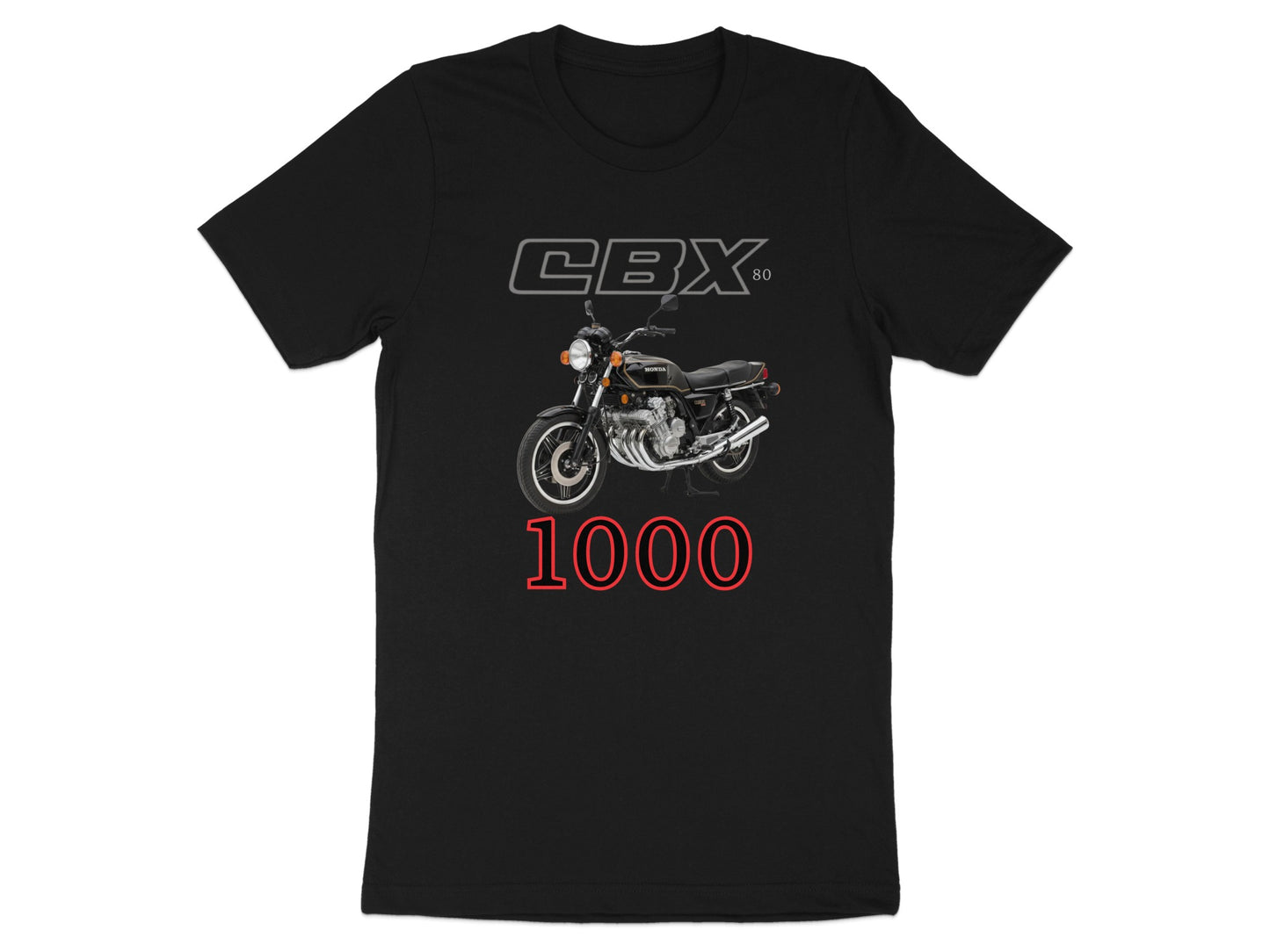 CBX 80 Motorcycle Graphic 1000 T-shirt