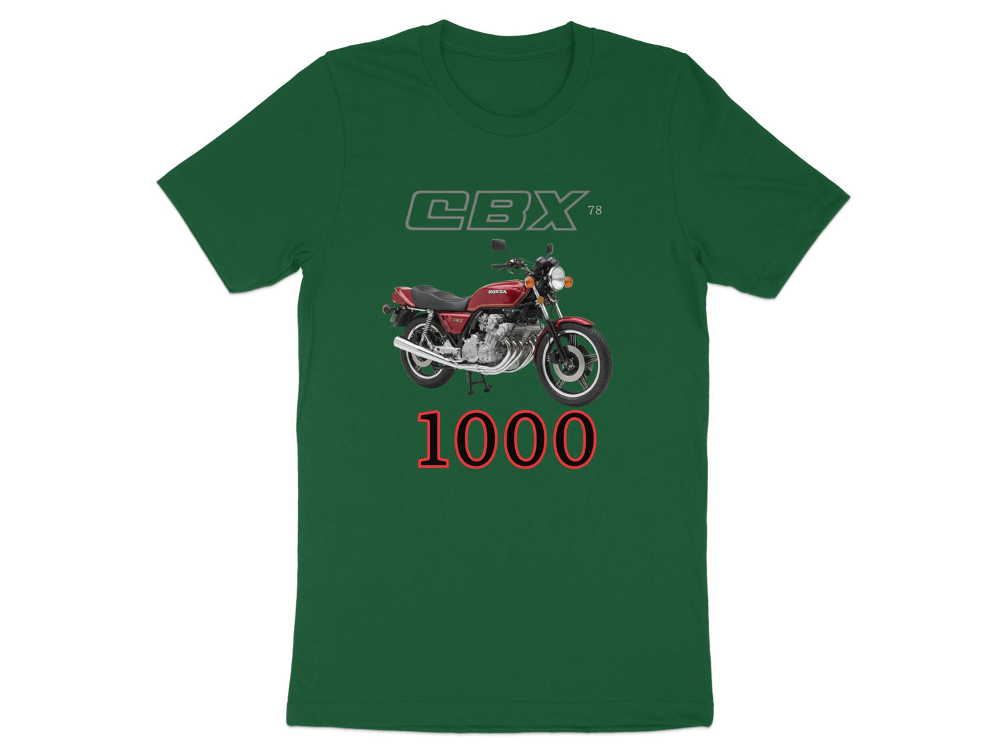Vintage 1978 CBX 1000 Motorcycle Graphic T-Shirt