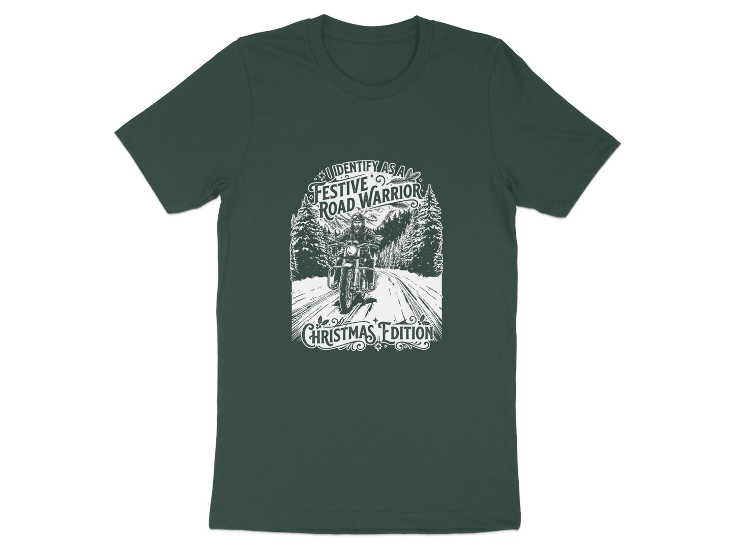 Festive Road Warrior Christmas Edition T-shirt