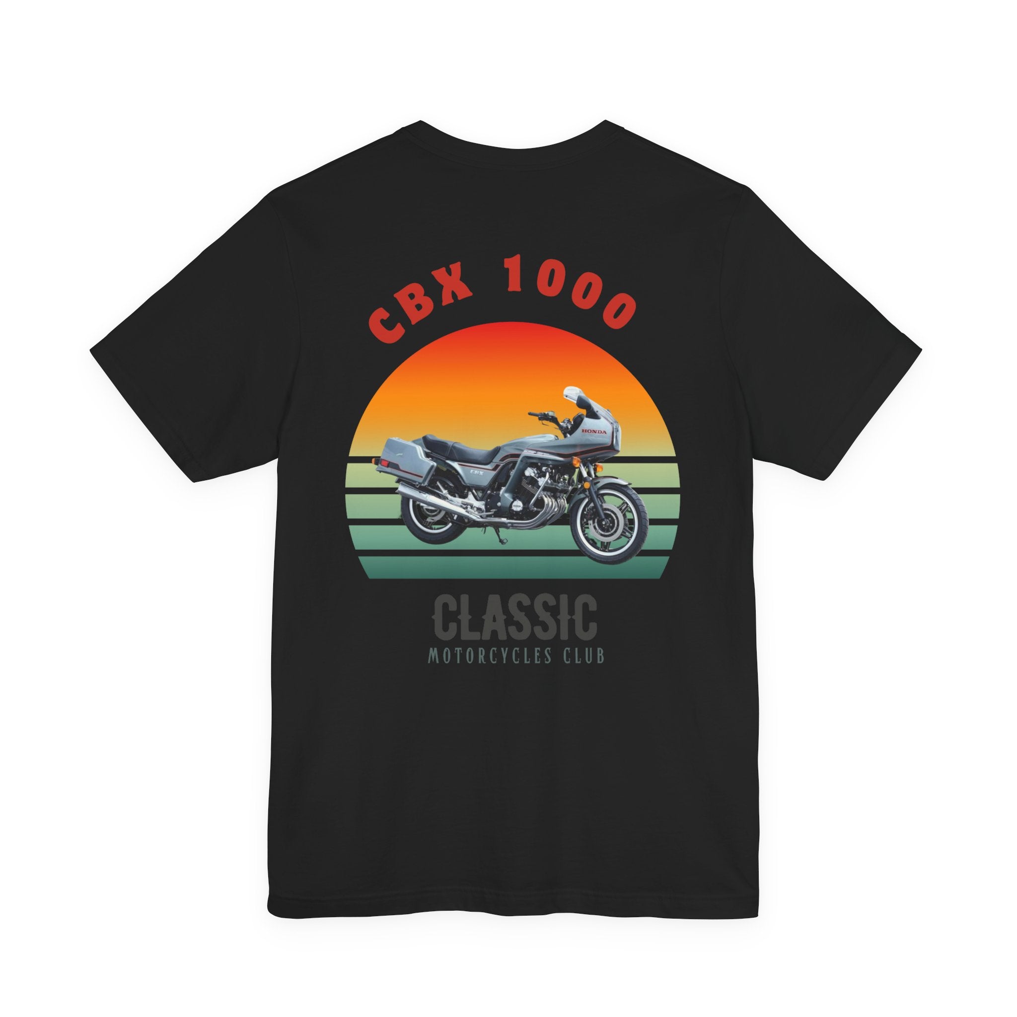 Honda CBX 1000 T-Shirt, Vintage Motorcycle Tee, CBX 1000 Back Print Shirt, Classic Moto Co Shirt, Biker Tee, Honda CBX Gift, Motorcycle Club Shirt