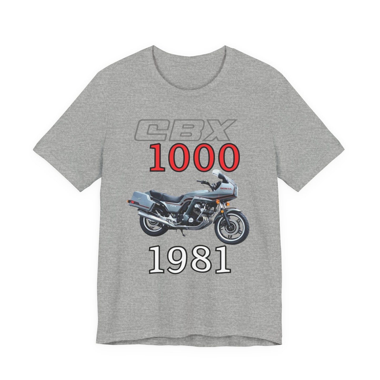 1981 Honda CBX 1000 Unisex Motorcycle T-Shirt, Honda CBX 1000 Tee, Honda Motorcycle T-Shirt, Unisex Tee