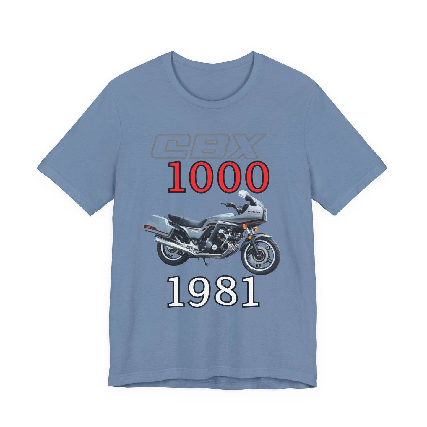 1981 Honda CBX 1000 Unisex Motorcycle T-Shirt, Honda CBX 1000 Tee, Honda Motorcycle T-Shirt, Unisex Tee