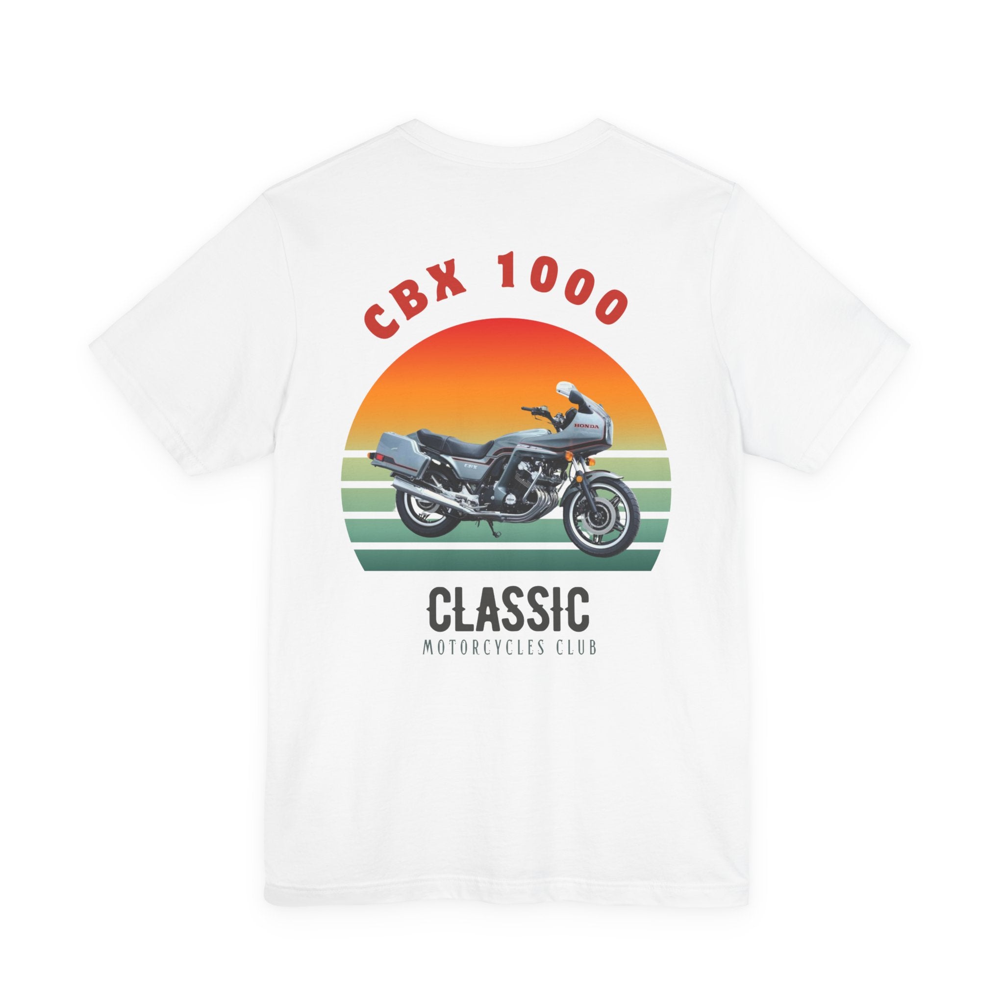 Honda CBX 1000 T-Shirt, Vintage Motorcycle Tee, CBX 1000 Back Print Shirt, Classic Moto Co Shirt, Biker Tee, Honda CBX Gift, Motorcycle Club Shirt