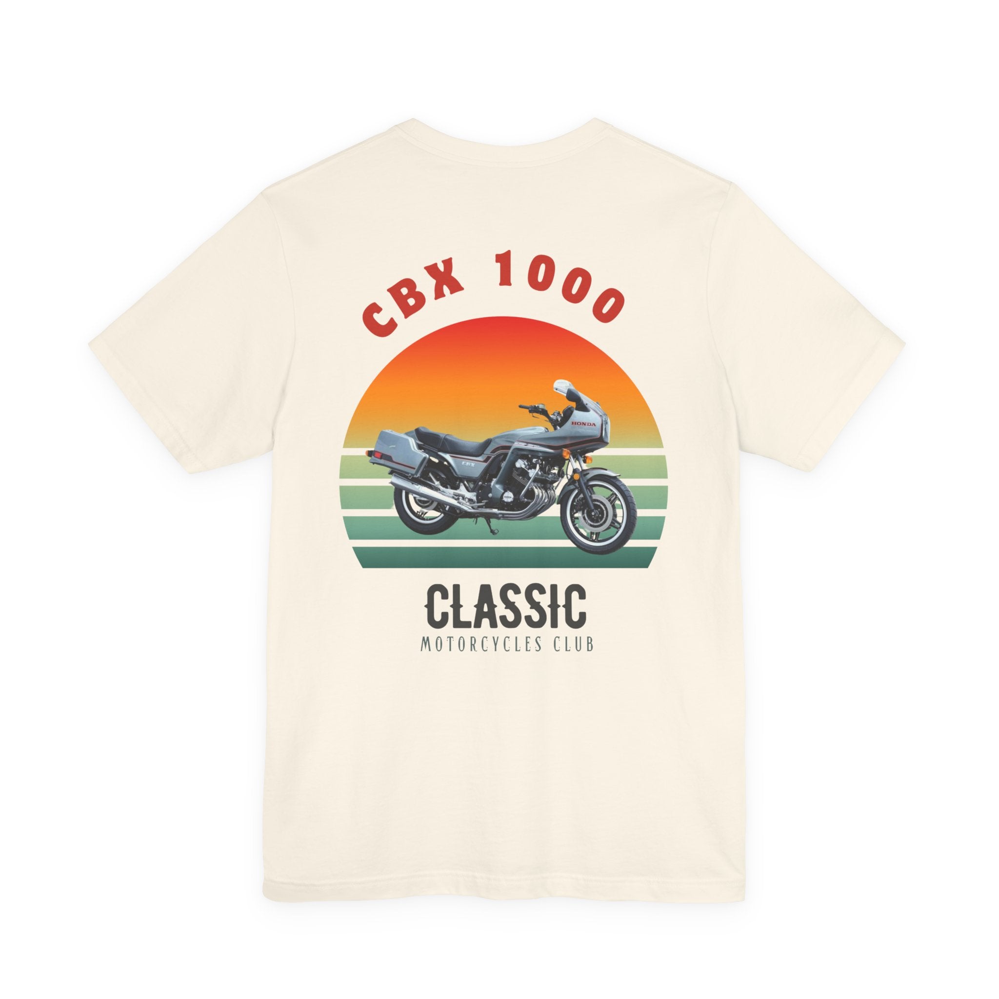 Honda CBX 1000 T-Shirt, Vintage Motorcycle Tee, CBX 1000 Back Print Shirt, Classic Moto Co Shirt, Biker Tee, Honda CBX Gift, Motorcycle Club Shirt