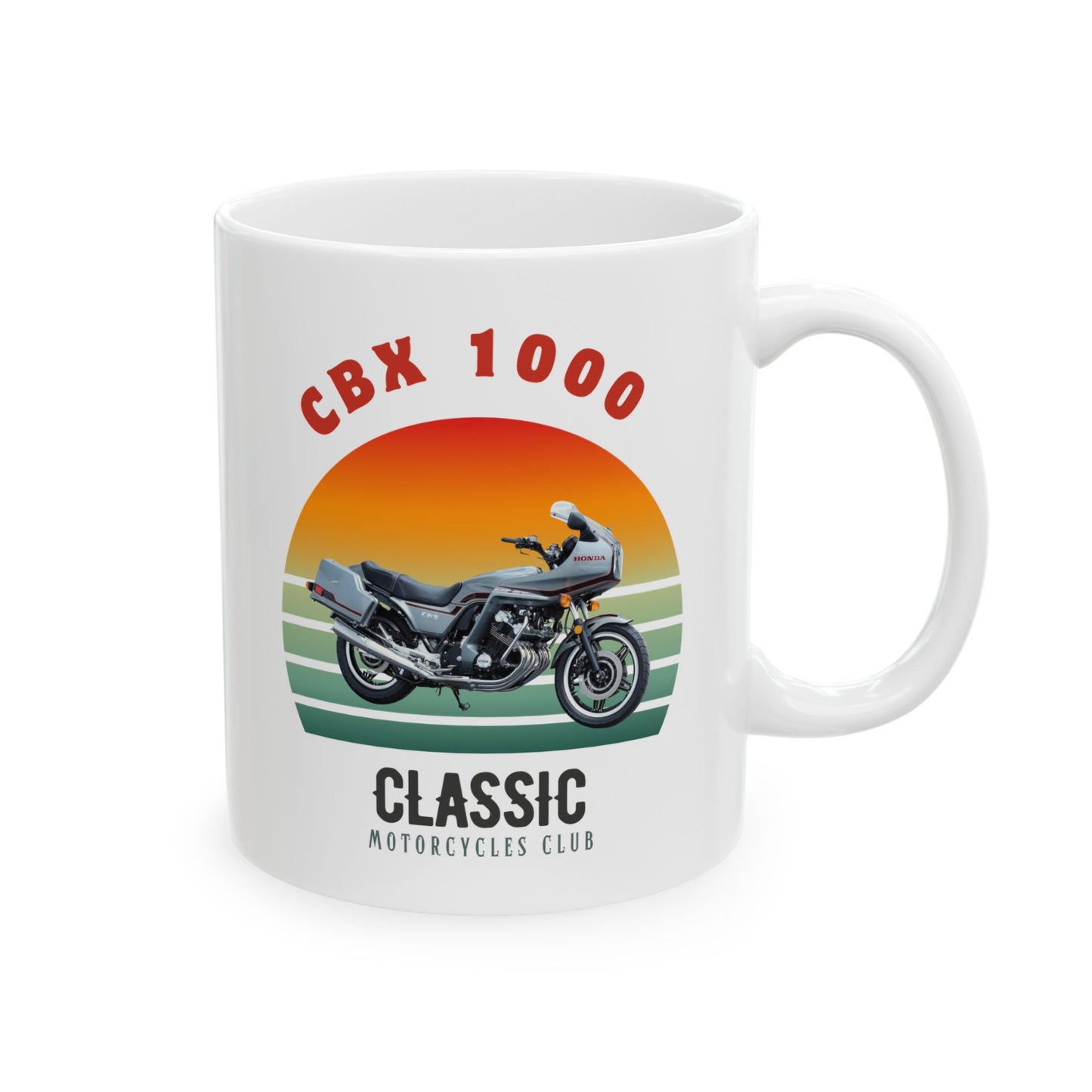 Honda CBX1000, Classic Motorbike Club, Honda CBX Mug, Honda Mug, Honda Bikes, Honda CBX 1000 Mug, Ceramic Mug, Honda Mug 11oz