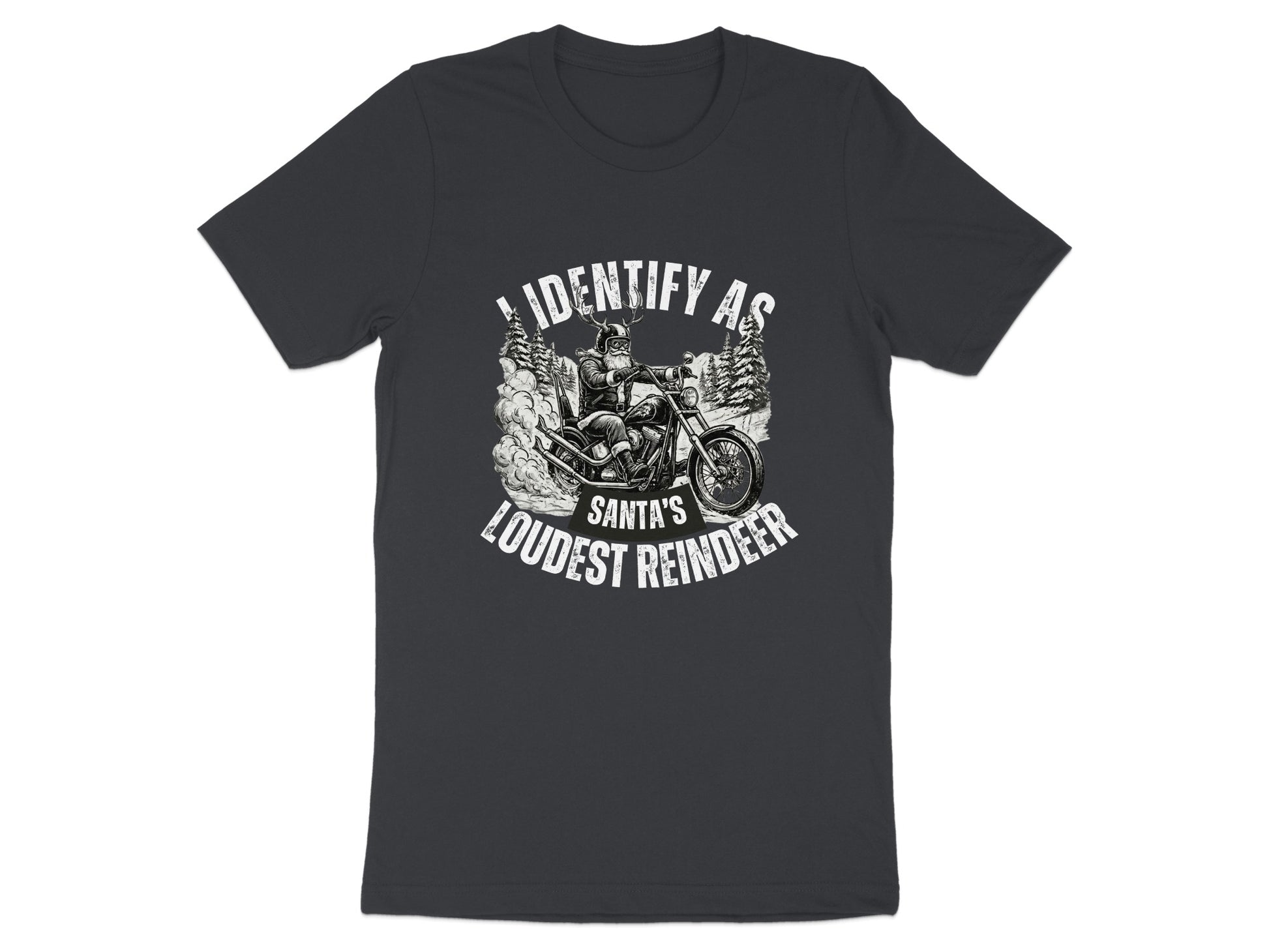 I Identify As Santa's Loudest Reindeer shirt