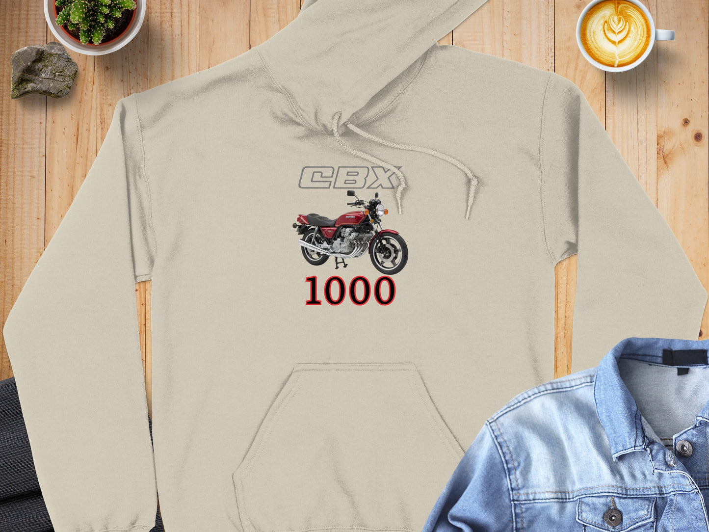 CBX 1000 Motorcycle Design Hoodie Product