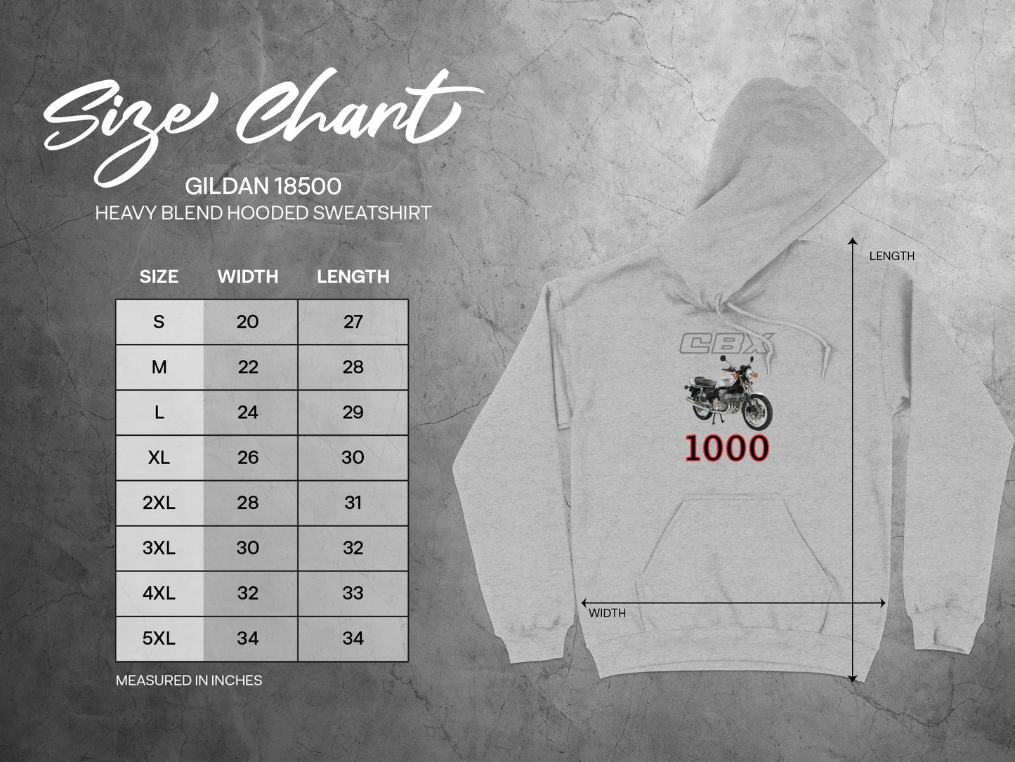CBX 1000 Motorcycle Design Sweatshirt product