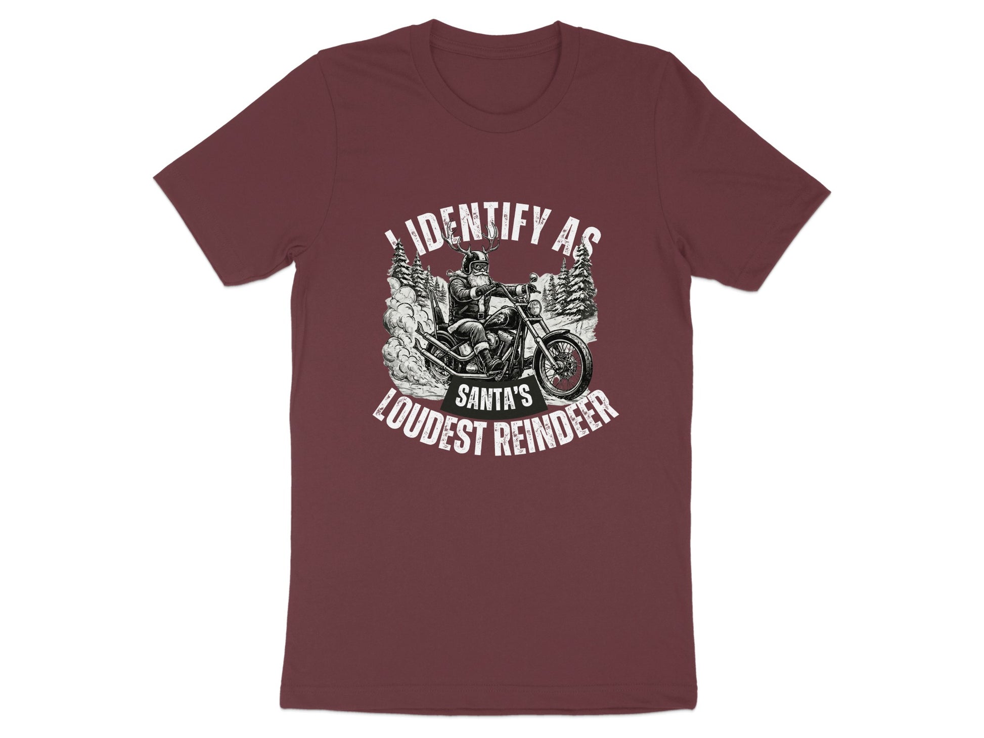 I Identify As Santa's Loudest Reindeer Shirt