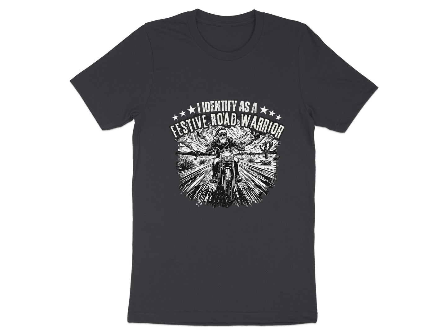 I Identify As A Festive Road Warrior T-shirt