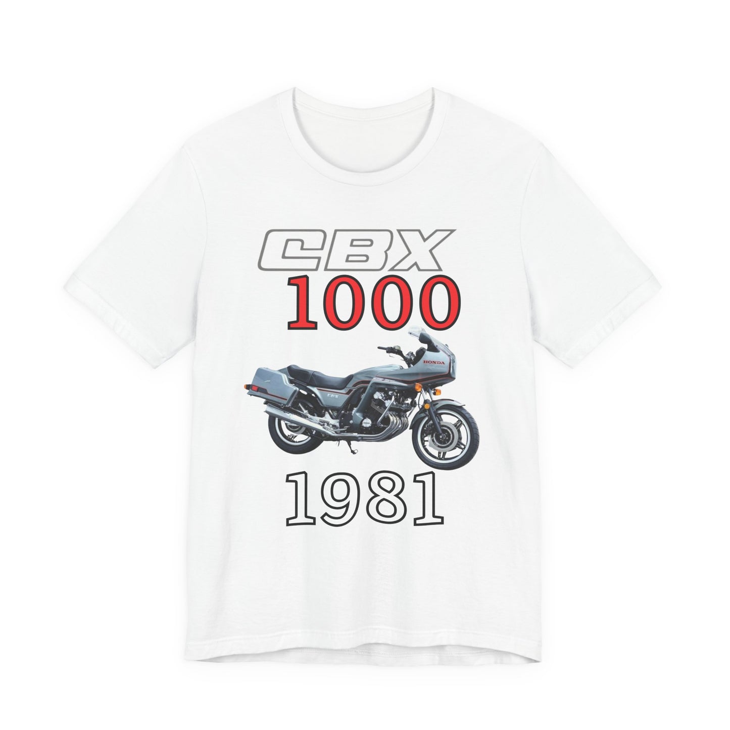 1981 Honda CBX 1000 Unisex Motorcycle T-Shirt, Honda CBX 1000 Tee, Honda Motorcycle T-Shirt, Unisex Tee