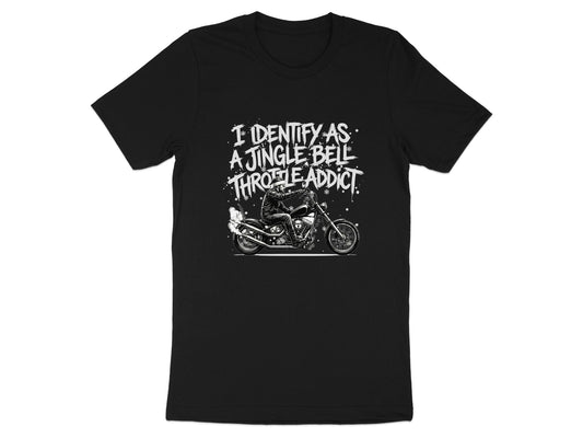 I Identify As A Jingle Bell Throttle Addict Tee