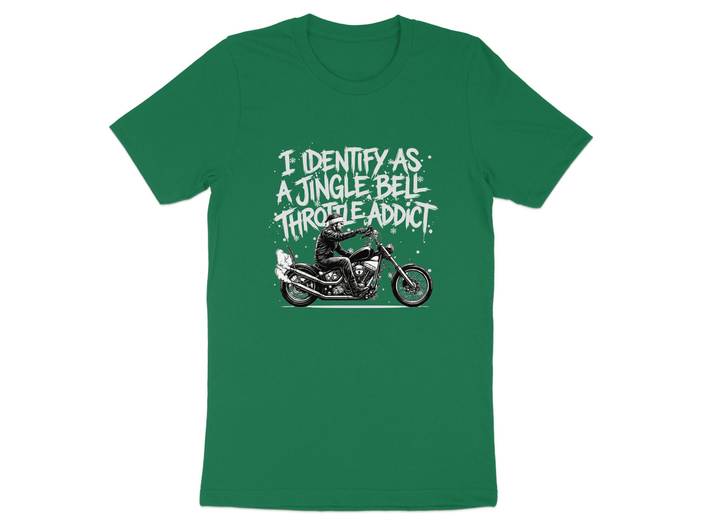 I Identify As A Jingle Bell Throttle Addict Shirt