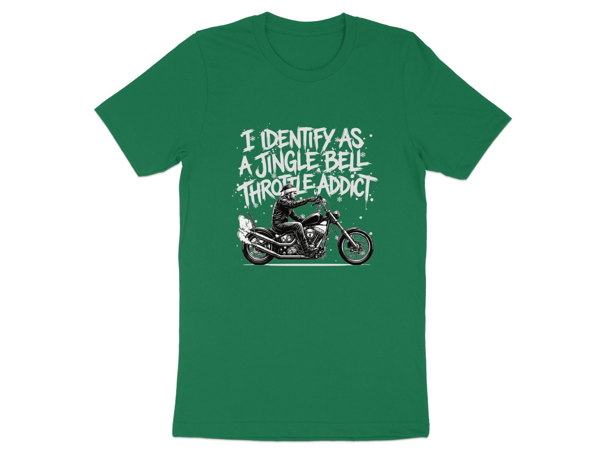 I Identify As A Jingle Bell Throttle Addict Shirt