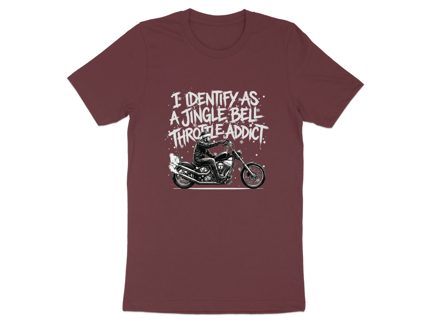 I Identify As A Jingle Bell Throttle Addict Shirt