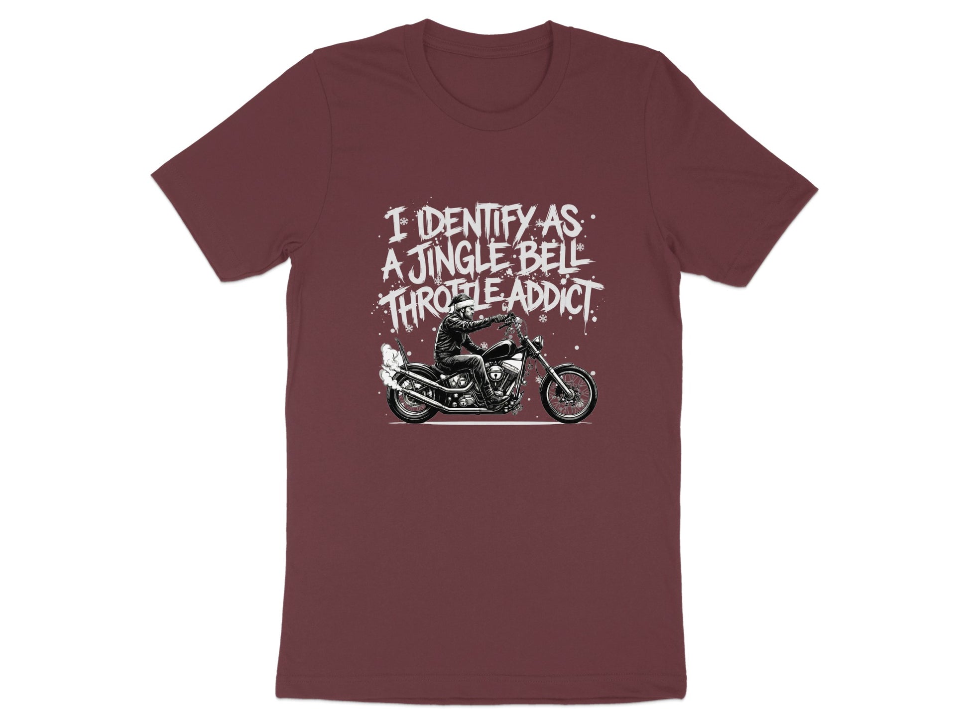 I Identify As A Jingle Bell Throttle Addict Shirt