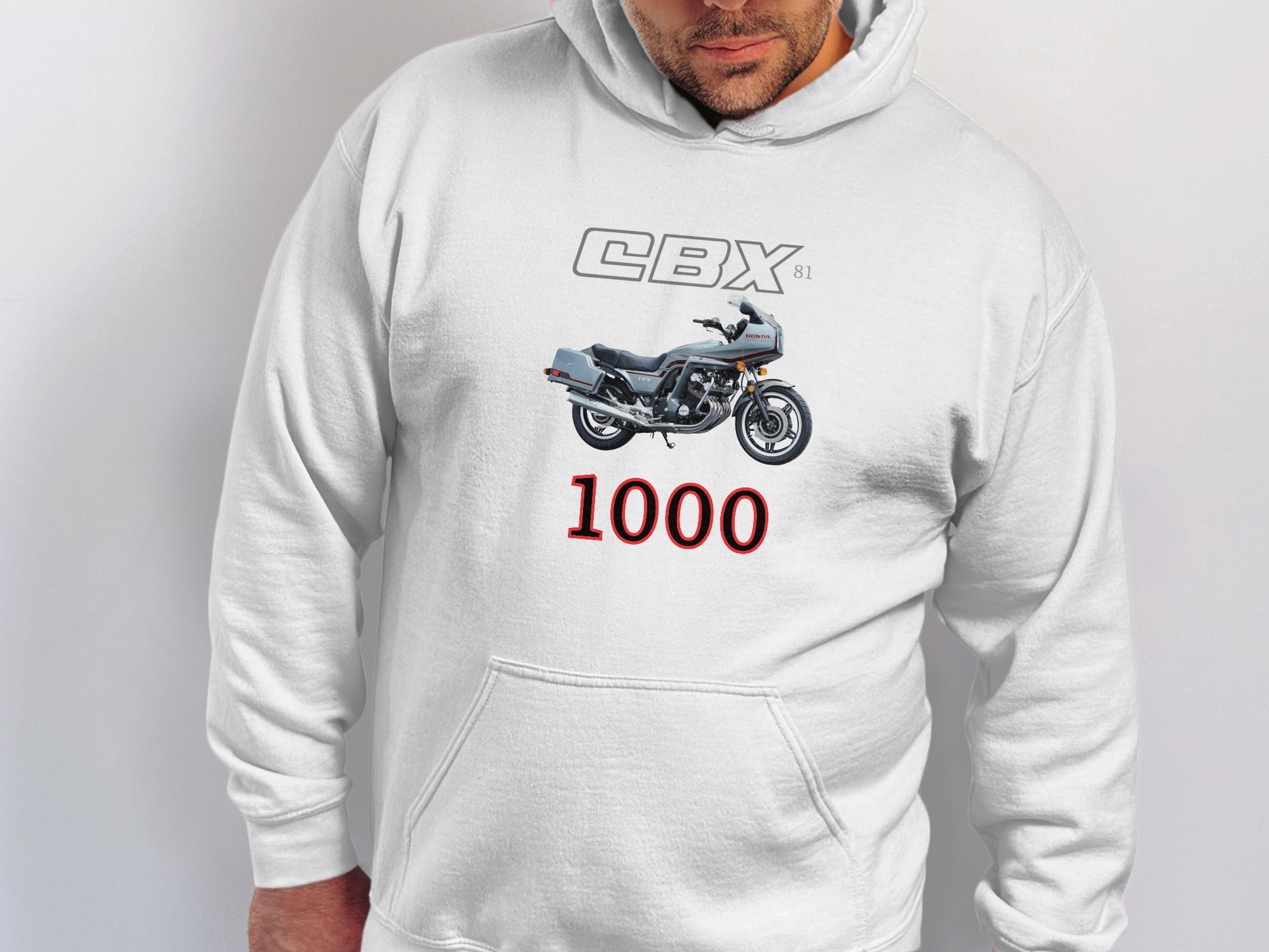 CBX 1000 81 Motorbike Graphic Hoodie