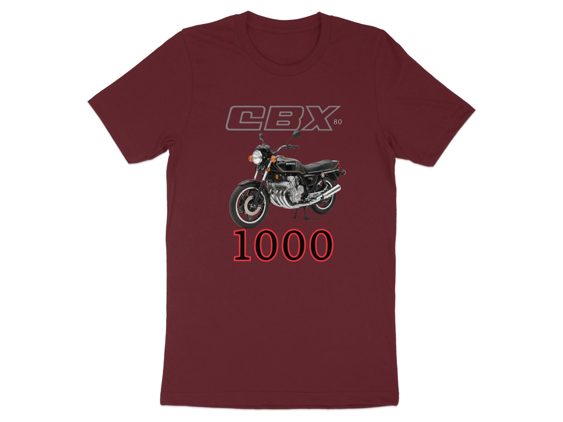 CBX 80 1000 Typography Motorcycle Design Shirt
