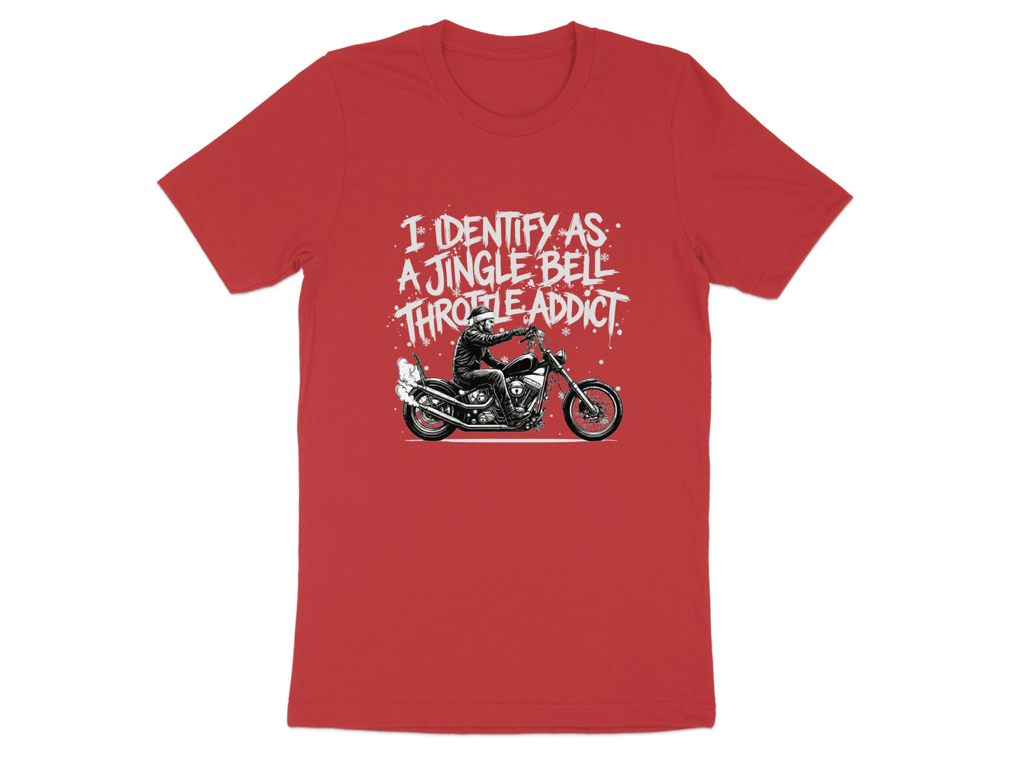 I Identify As A Jingle Bell Throttle Addict Shirt