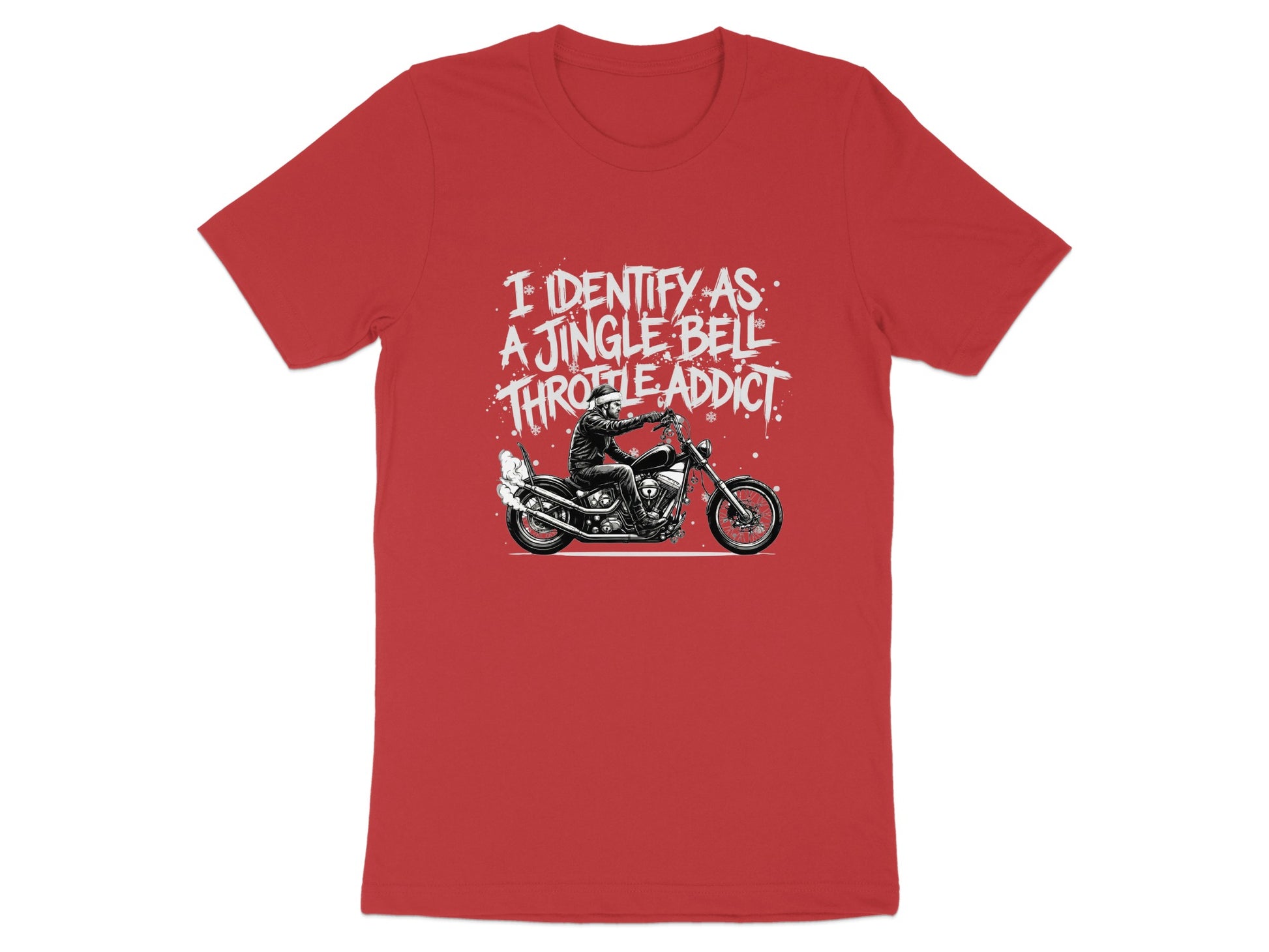 I Identify As A Jingle Bell Throttle Addict Shirt