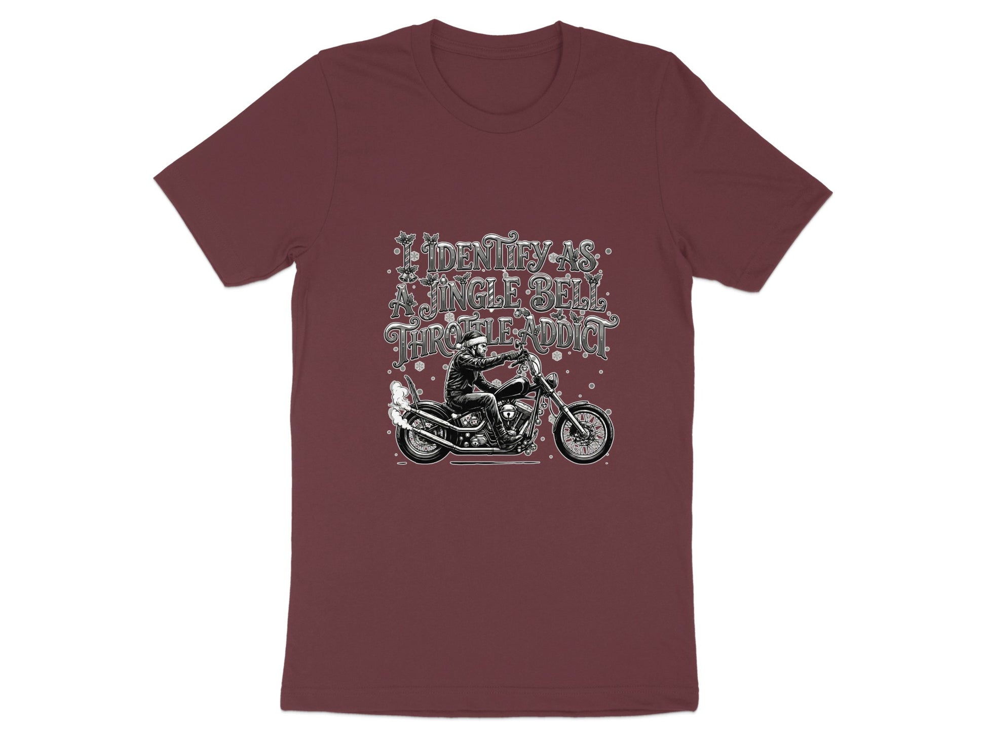 I Identify As A Badass Biker Graphic Tee Product