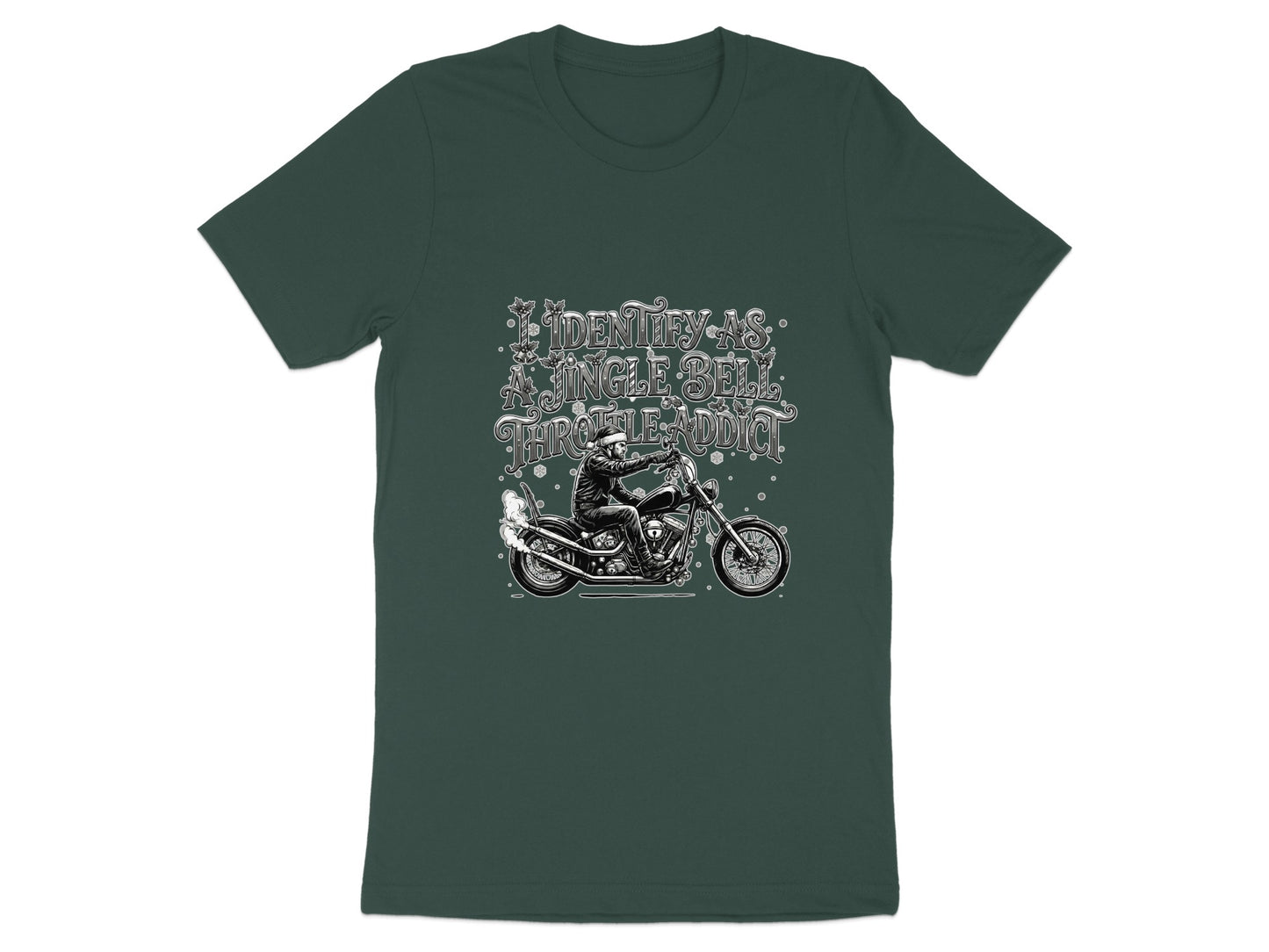 Identify As A Biker Full Throttle Advice Shirt
