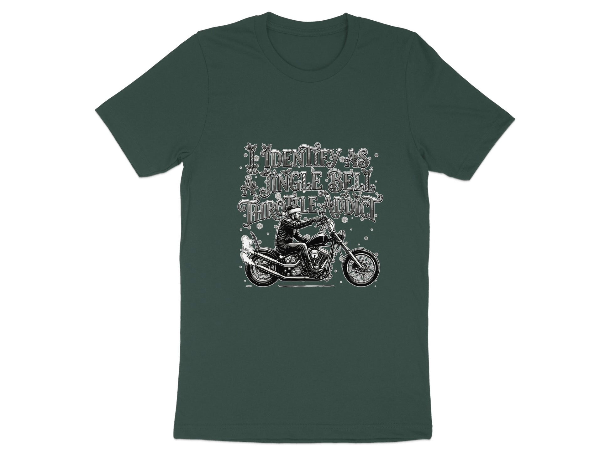 Identify As A Biker Full Throttle Advice Shirt