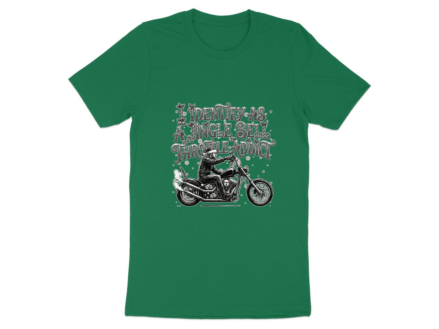 Identify As Single Belt Throttle Addict T-shirt