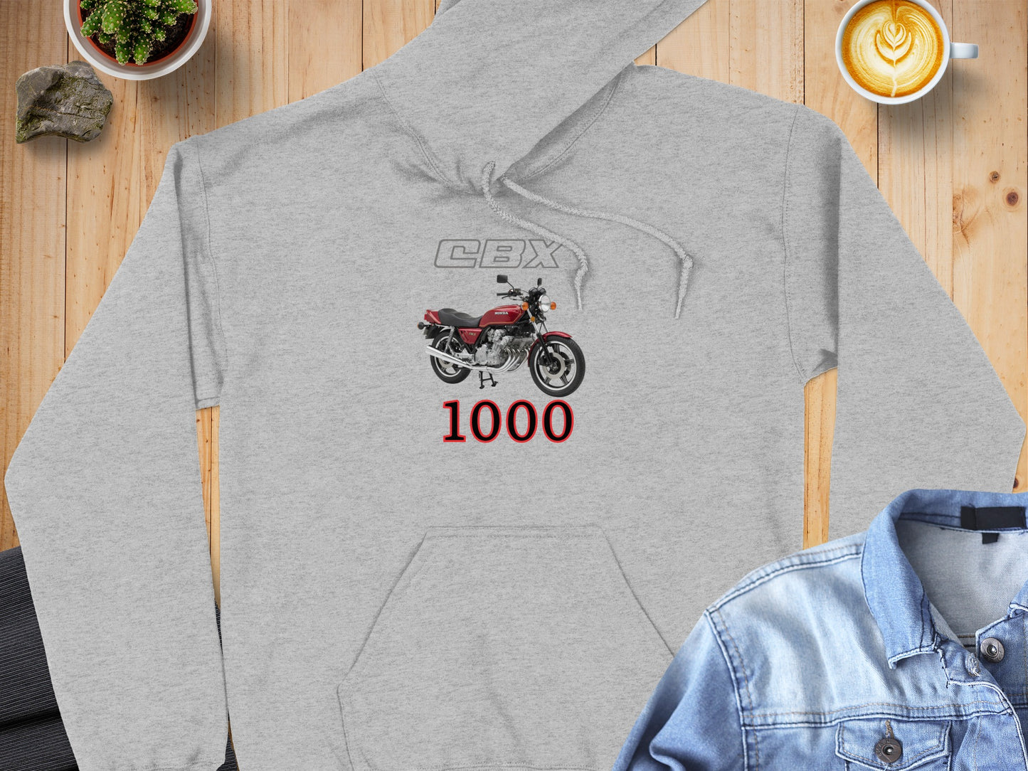 CBX 1000 Graphic Hoodie for Motorcycle Enthusiasts