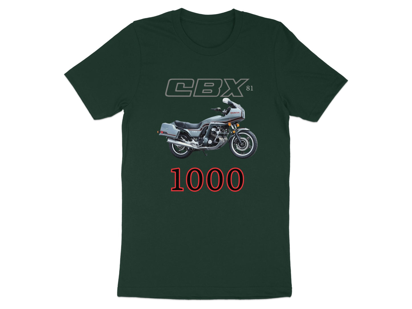 Classic CBX 81 Motorcycle Graphic T-Shirt