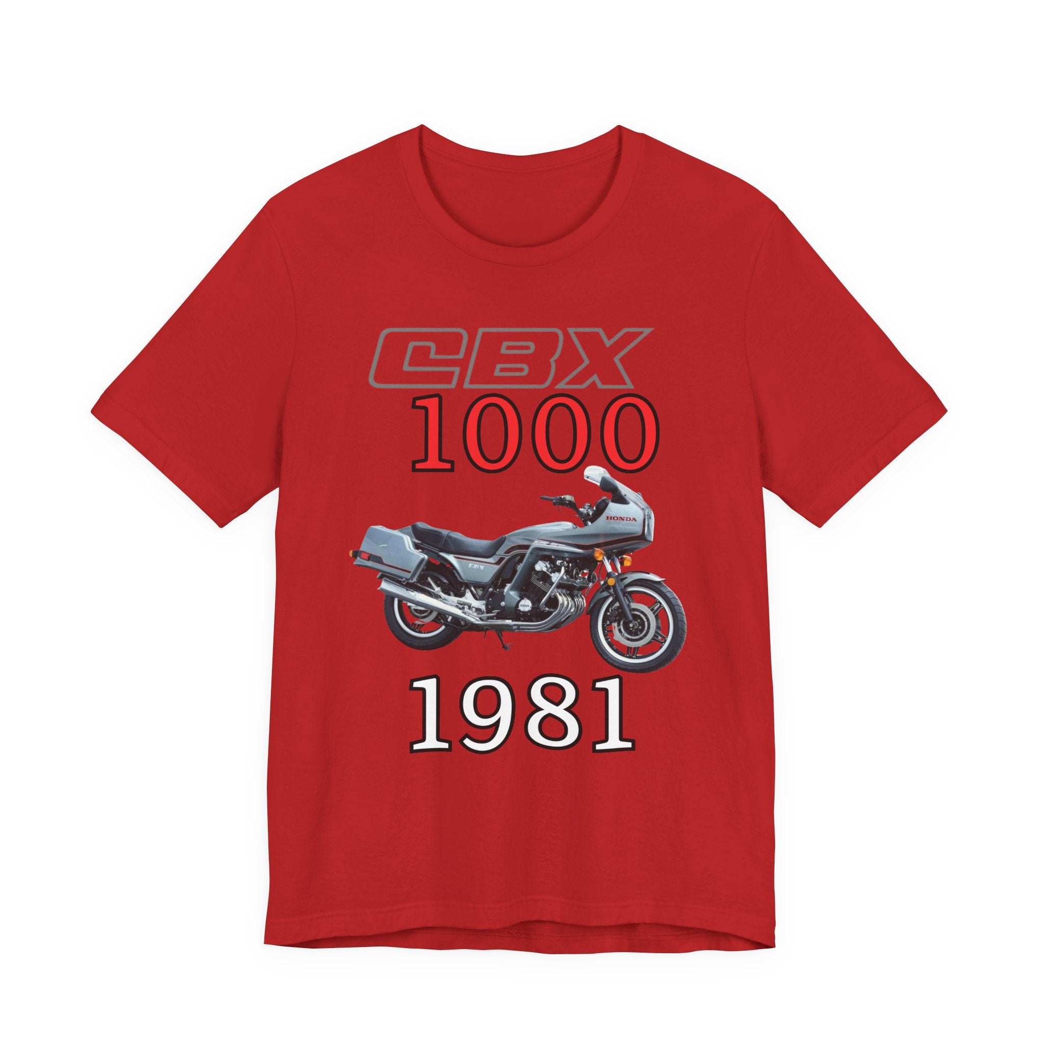 1981 Honda CBX 1000 Unisex Motorcycle T-Shirt, Honda CBX 1000 Tee, Honda Motorcycle T-Shirt, Unisex Tee