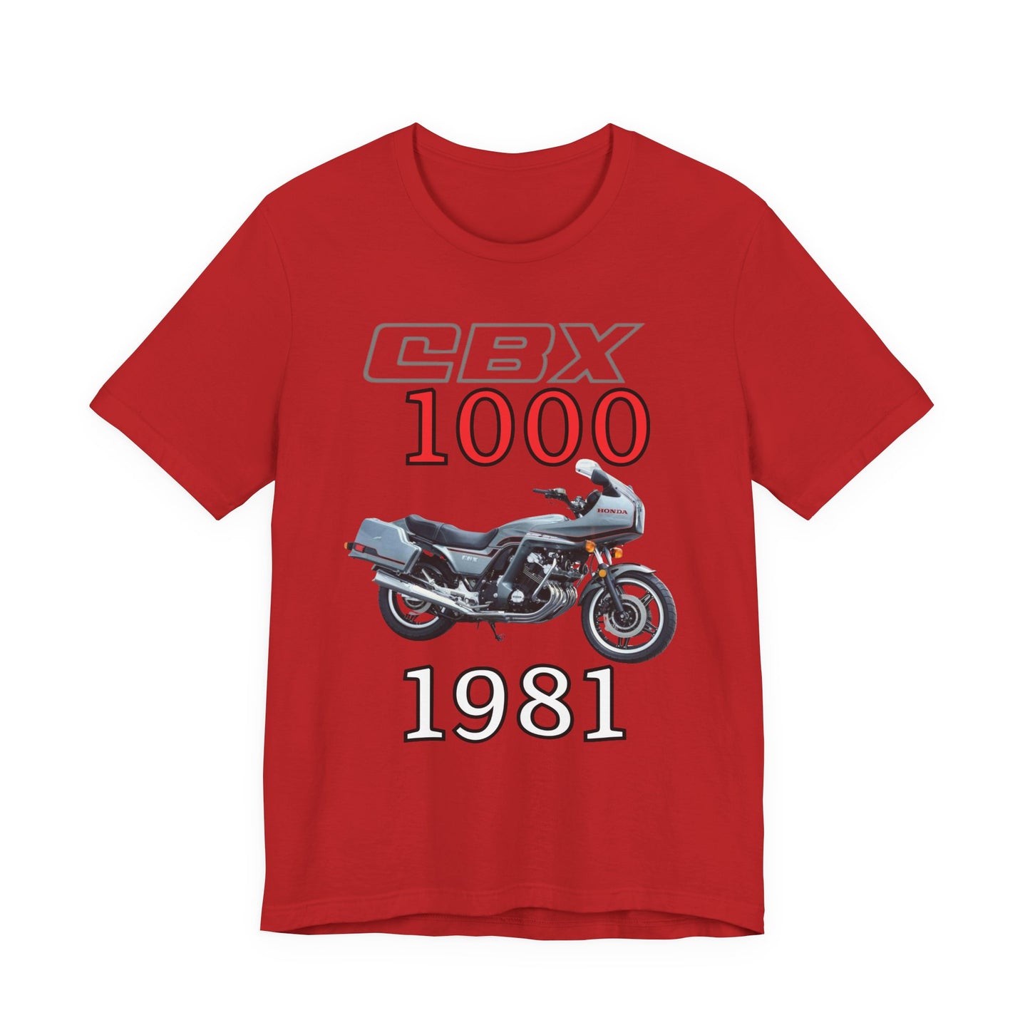 1981 Honda CBX 1000 Unisex Motorcycle T-Shirt, Honda CBX 1000 Tee, Honda Motorcycle T-Shirt, Unisex Tee