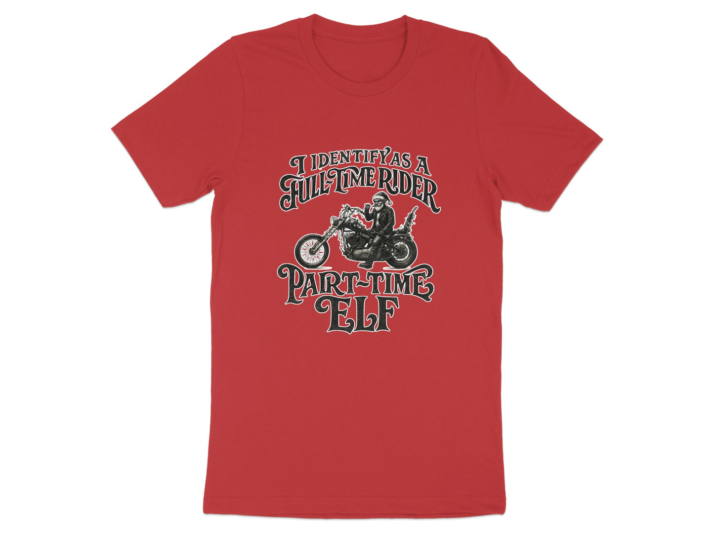 Full Time Rider Part Time Elf Graphic Shirt