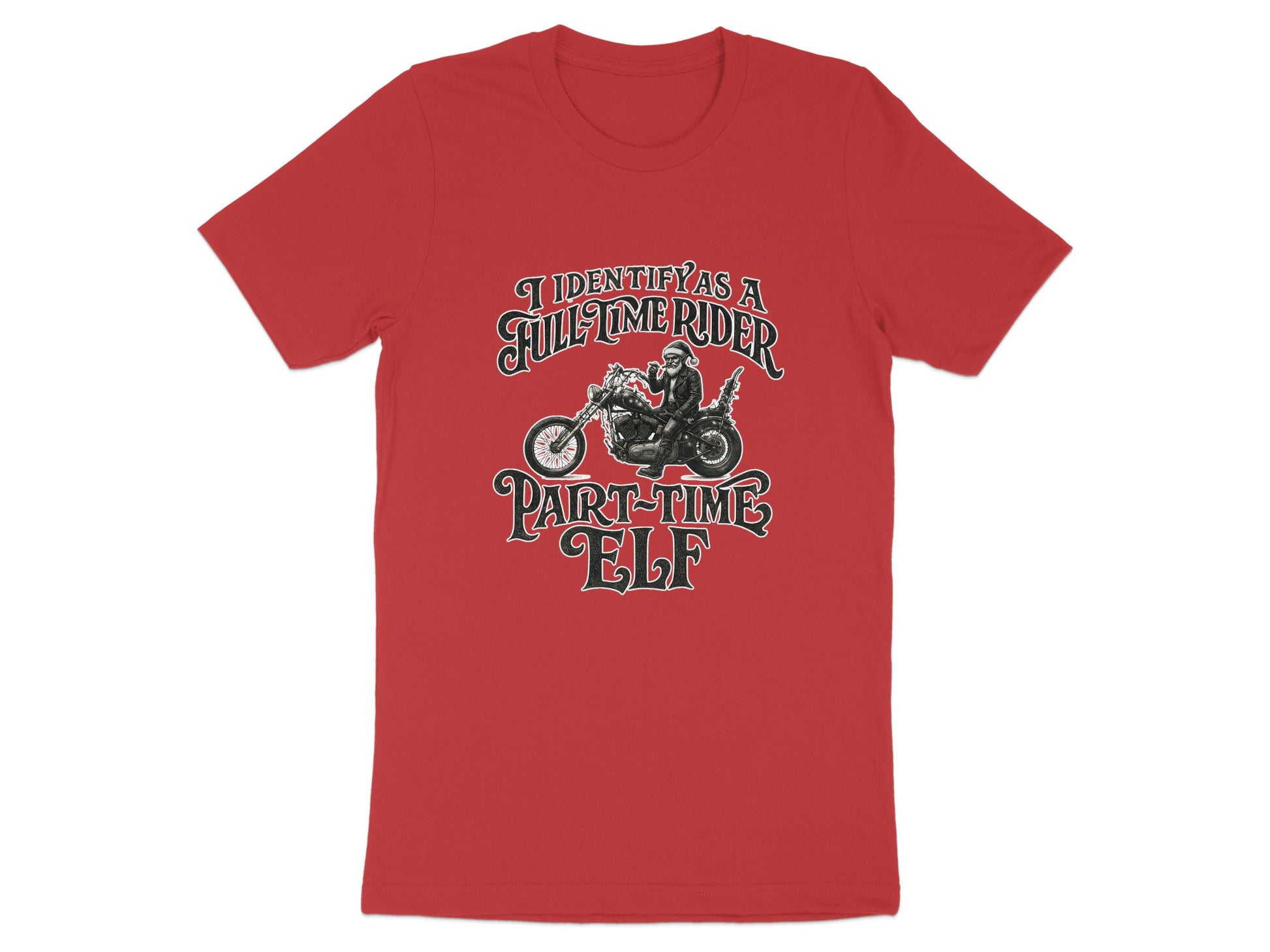 Full Time Rider Part Time Elf Graphic Shirt