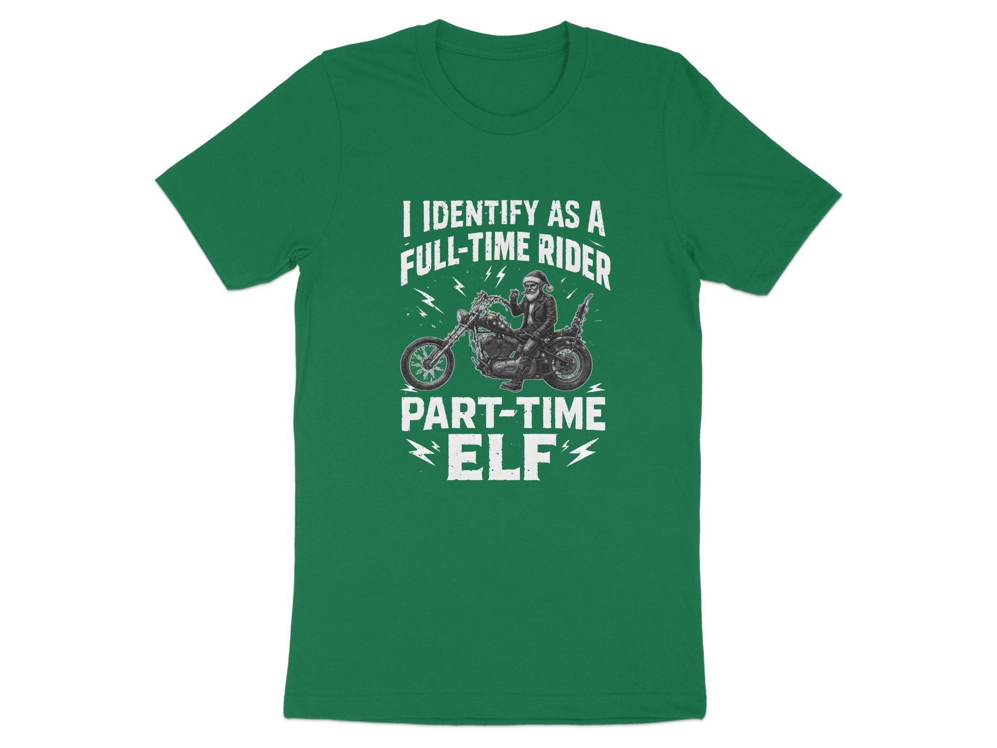 I Identify as a Full-Time Rider Part-Time Elf T-shirt
