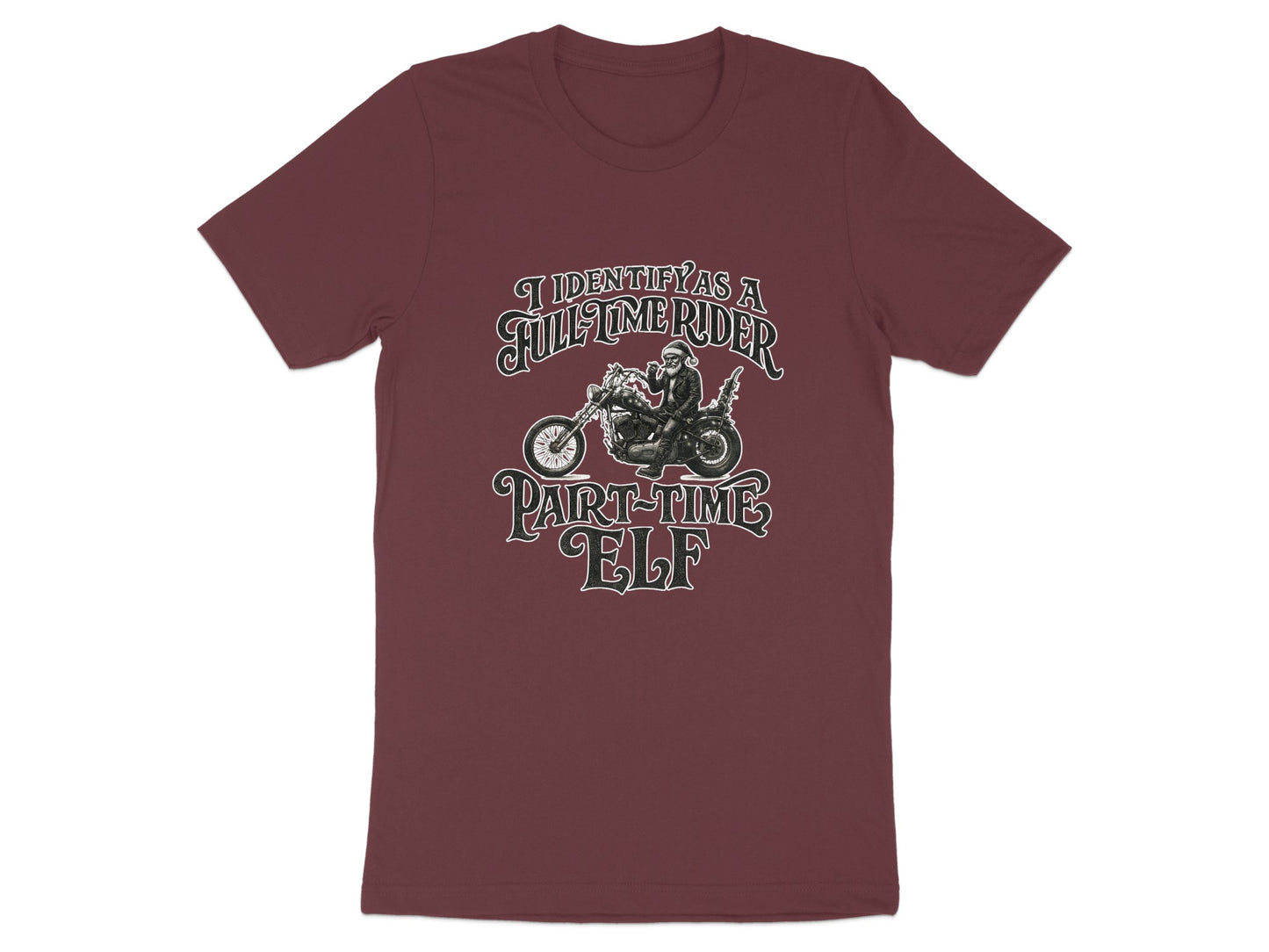 Full-Time Rider Part-Time Elf Graphic T-shirt