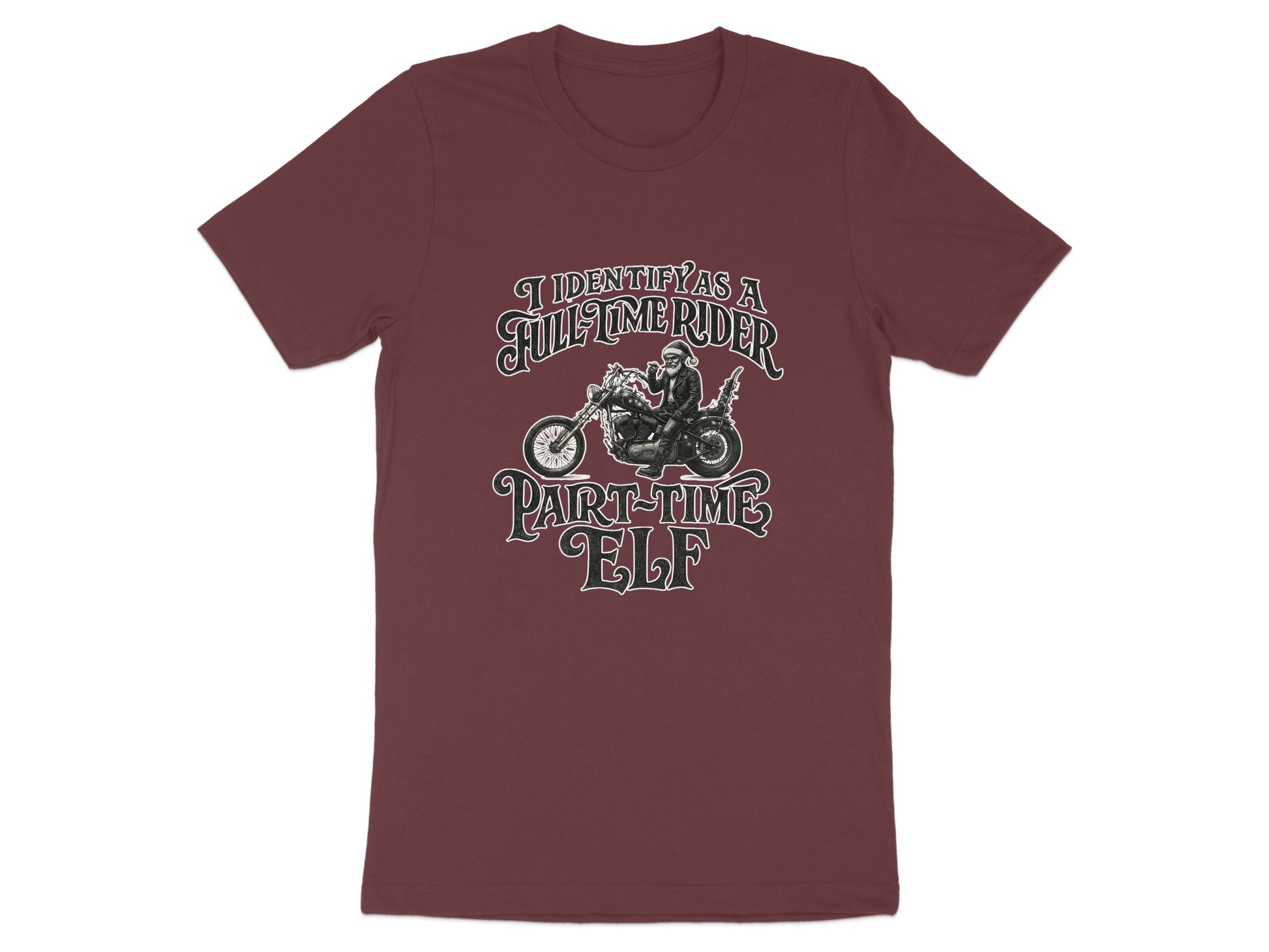 Full-Time Rider Part-Time Elf Graphic T-shirt