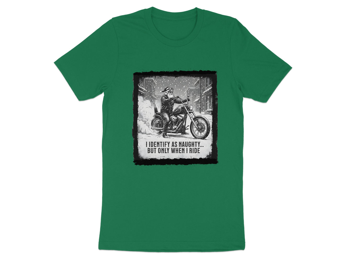 I Identify As Naughty But Only When I Ride Shirt