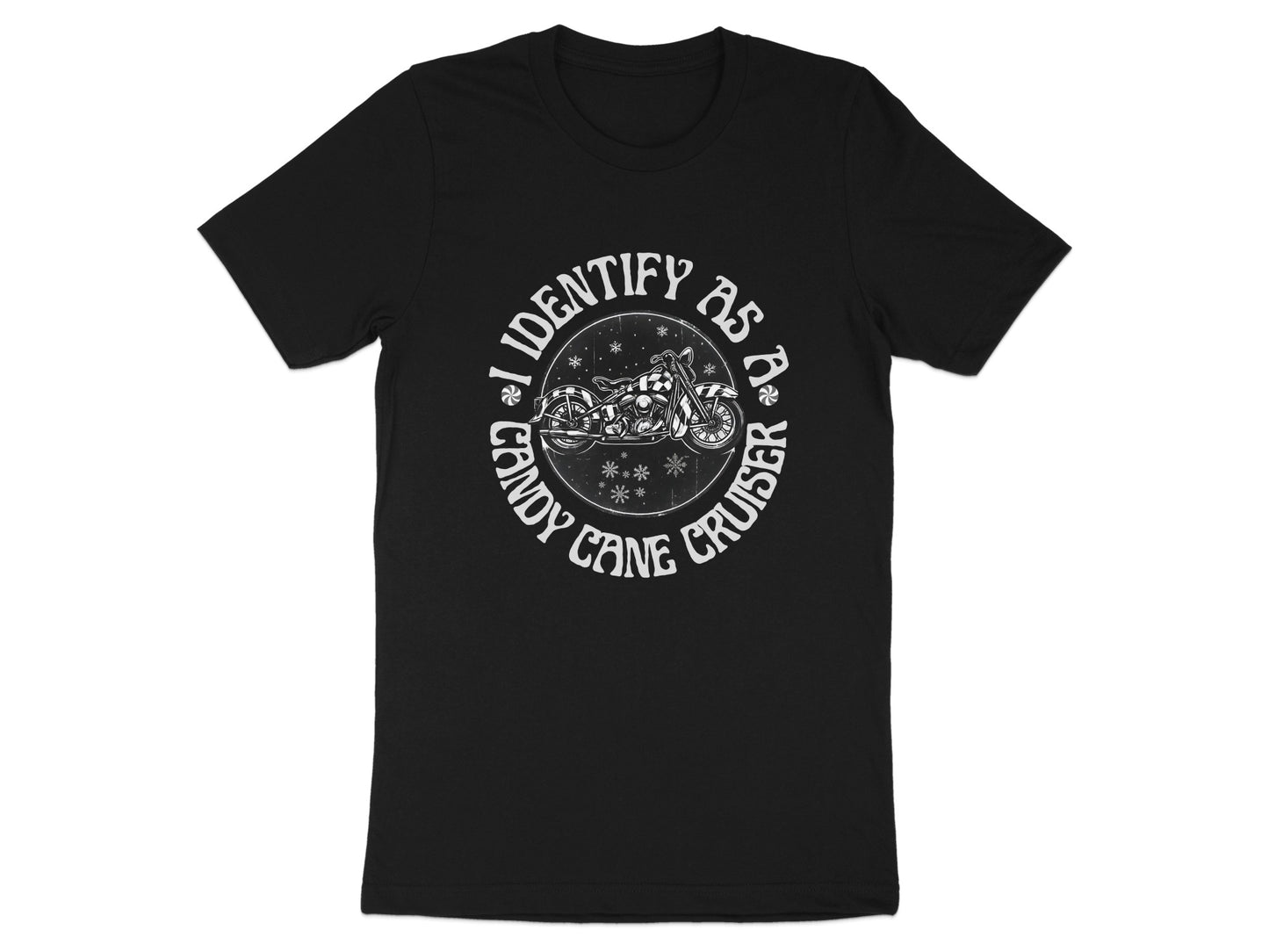 I Identify As A Candy Cane Cruiser Graphic T-Shirt