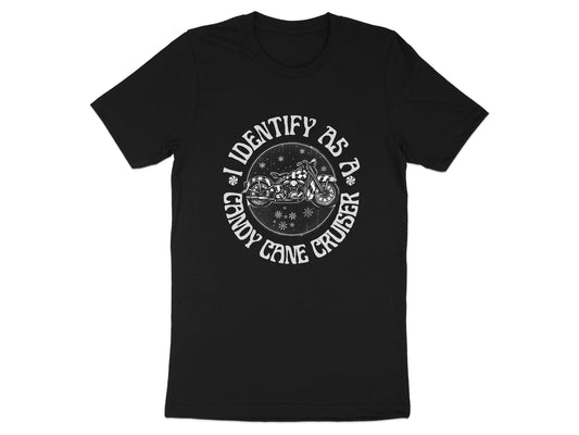 I Identify As A Candy Cane Cruiser Graphic T-Shirt
