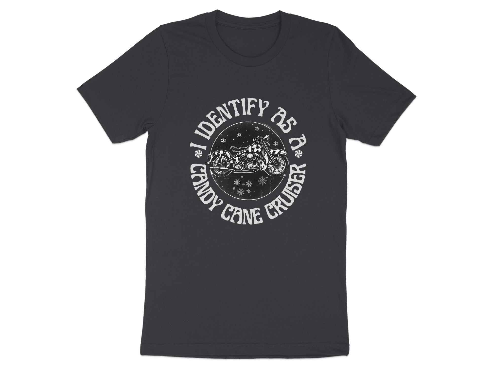 I Identify As A Candy Cane Cruiser Graphic T-Shirt