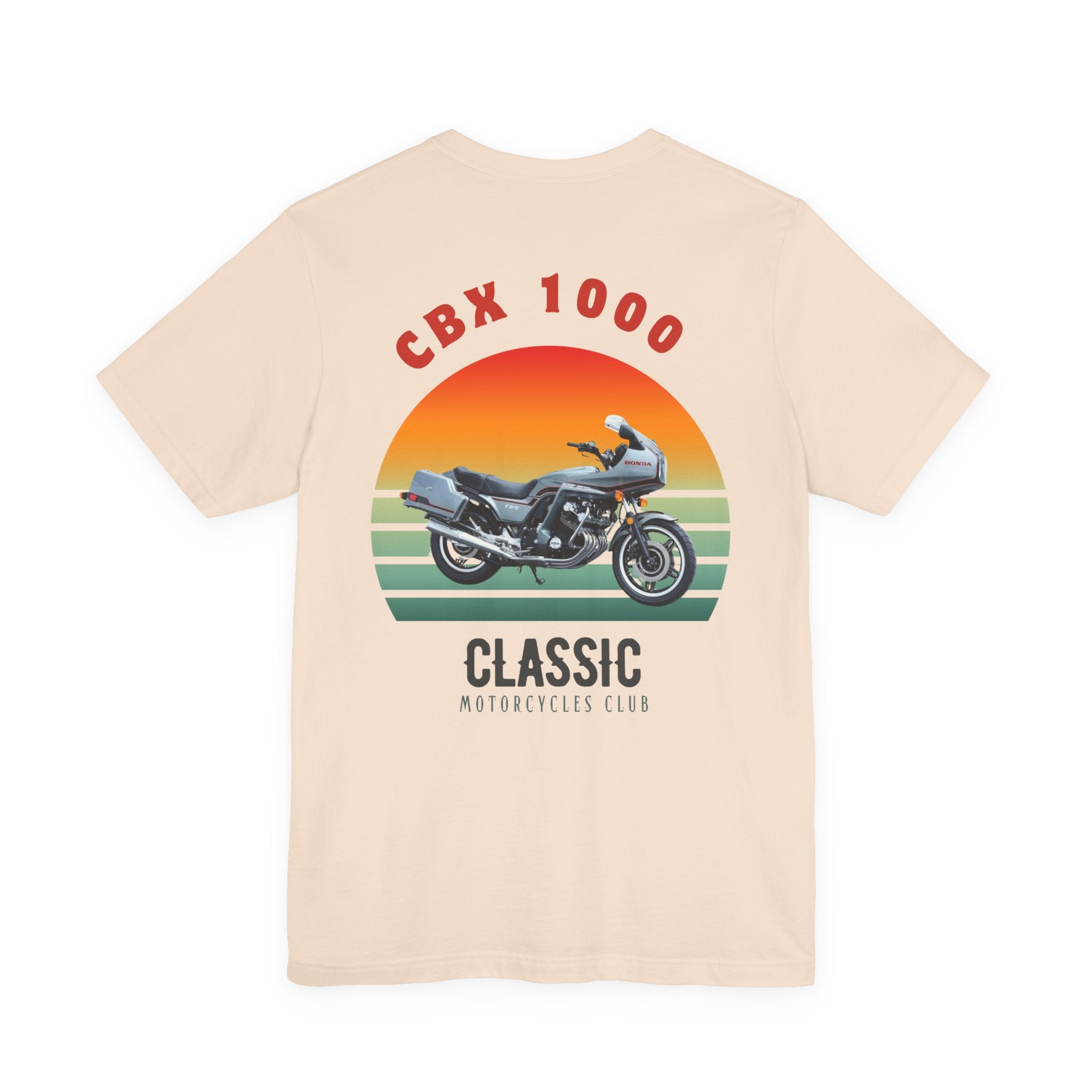 Honda CBX 1000 T-Shirt, Vintage Motorcycle Tee, CBX 1000 Back Print Shirt, Classic Moto Co Shirt, Biker Tee, Honda CBX Gift, Motorcycle Club Shirt