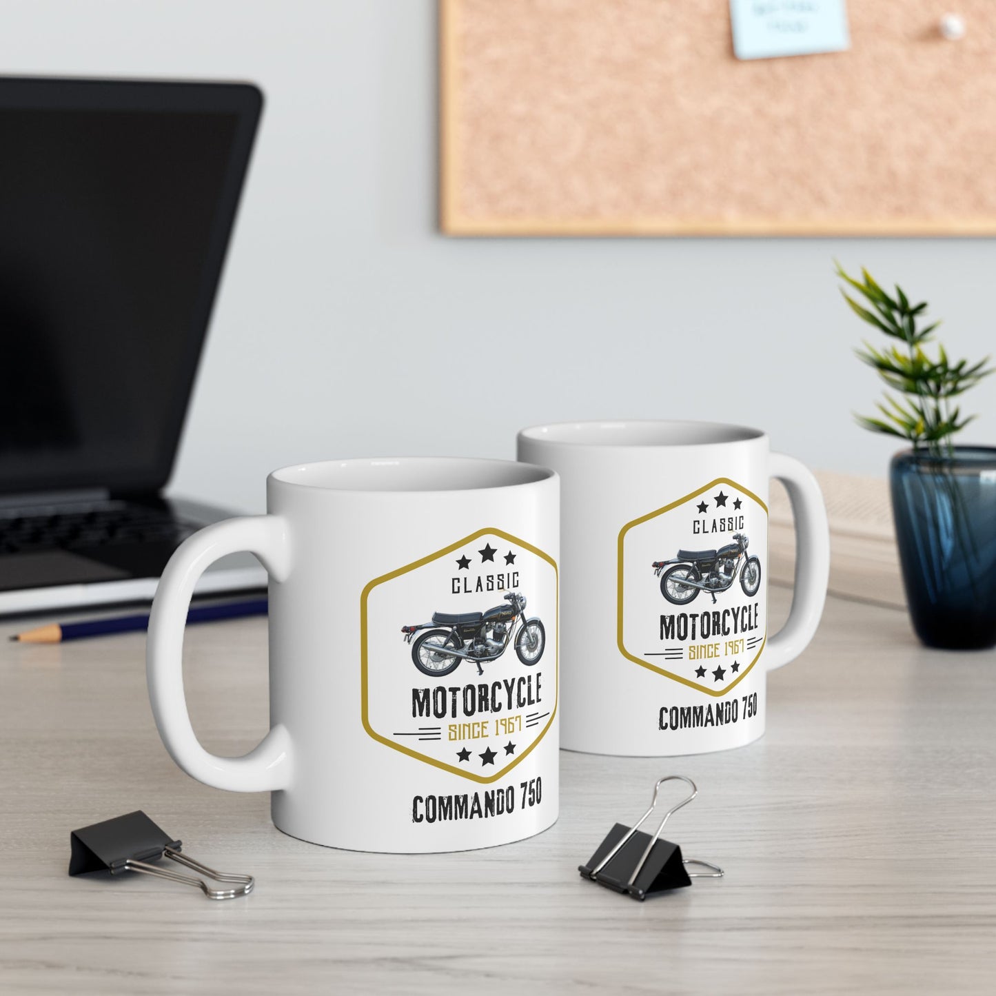 Norton Commando 750, Classic Motorbike Club, Norton Commando Mug, Norton Mug, Norton Bikes, Norton Commando Mug, Ceramic Mug, Norton Mug11oz