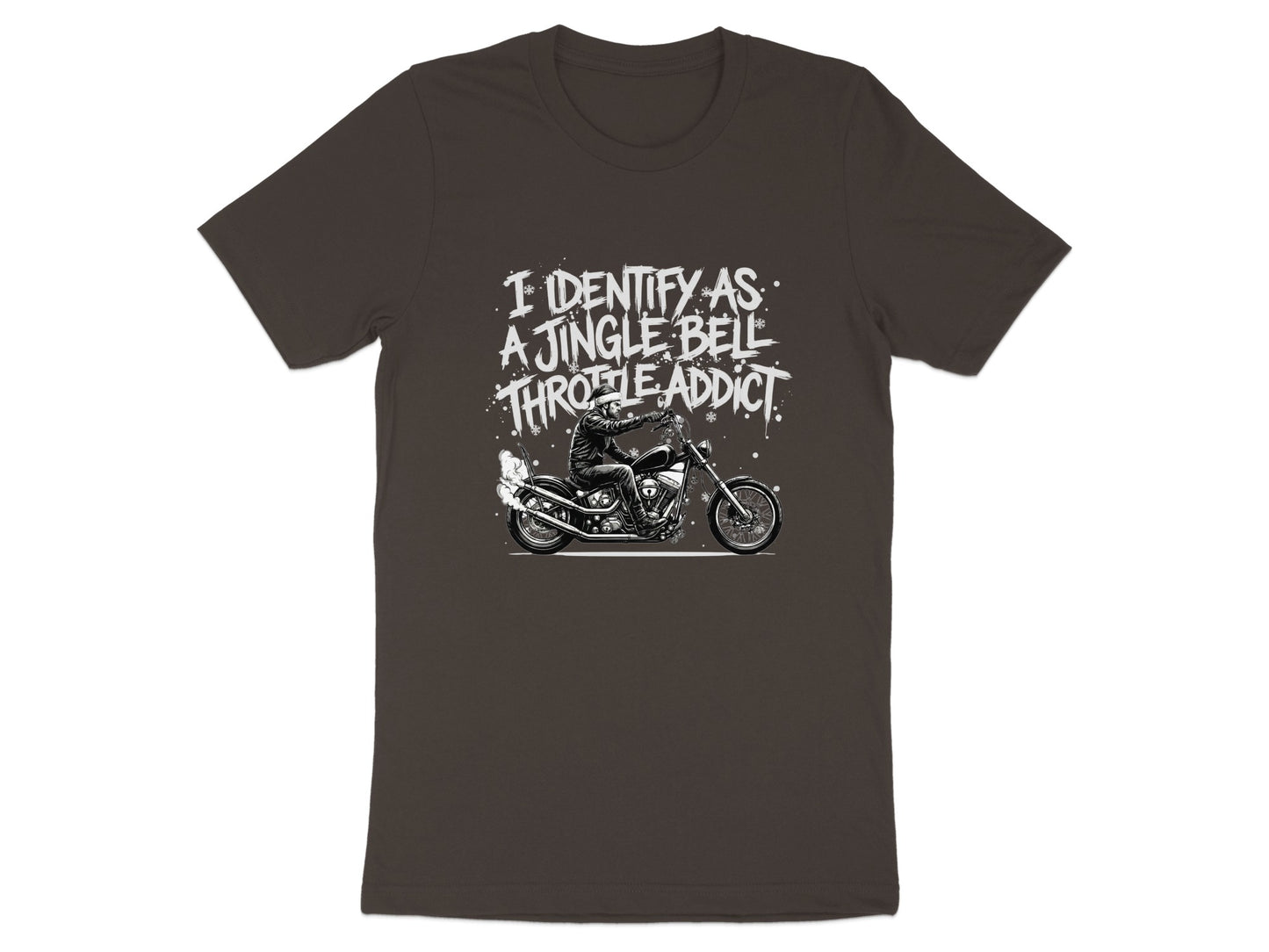 I Identify As A Jingle Bell Throttle Addict T-shirt