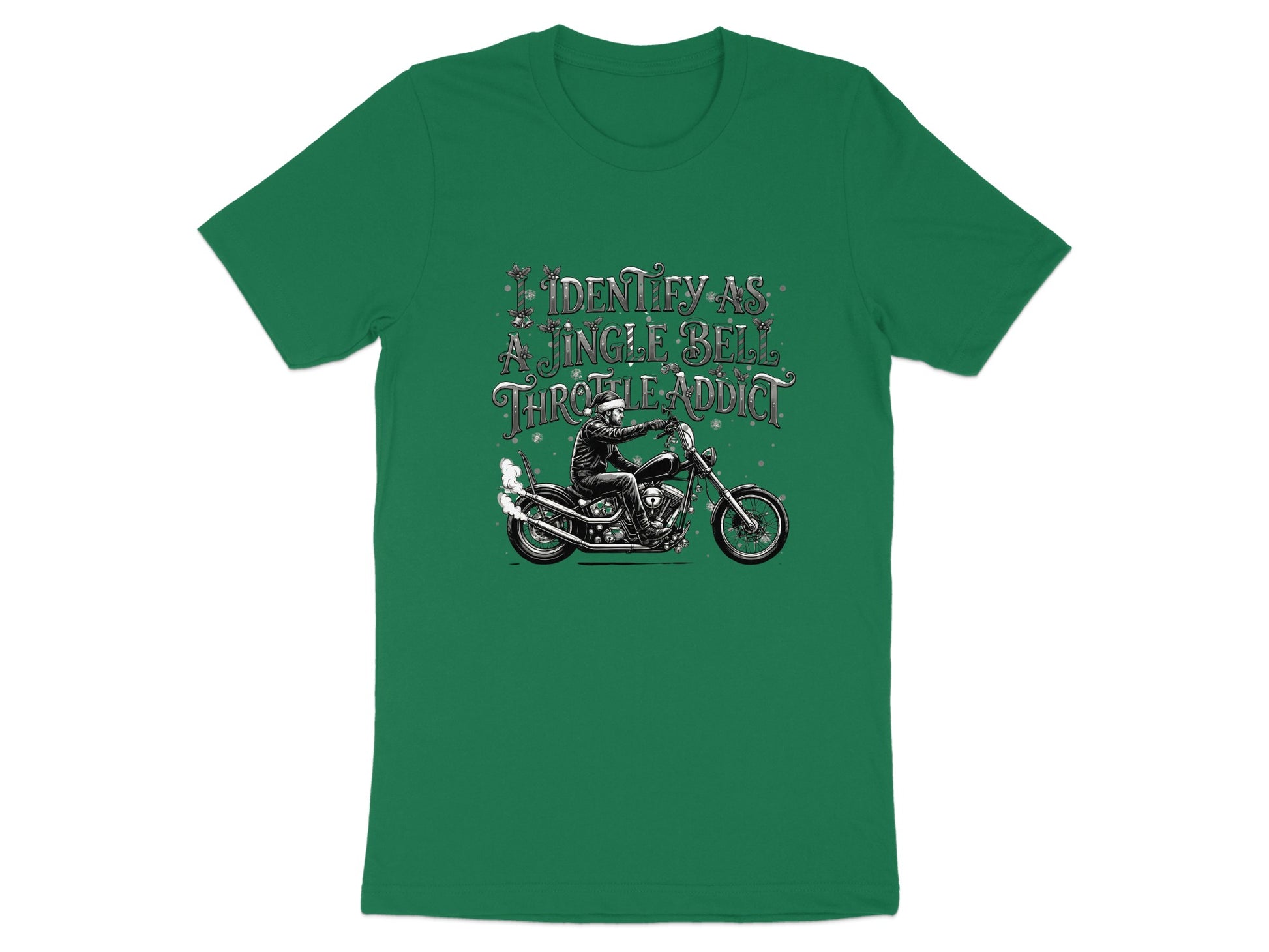 Identify As A Jingle Bell Throttle Addict Shirt