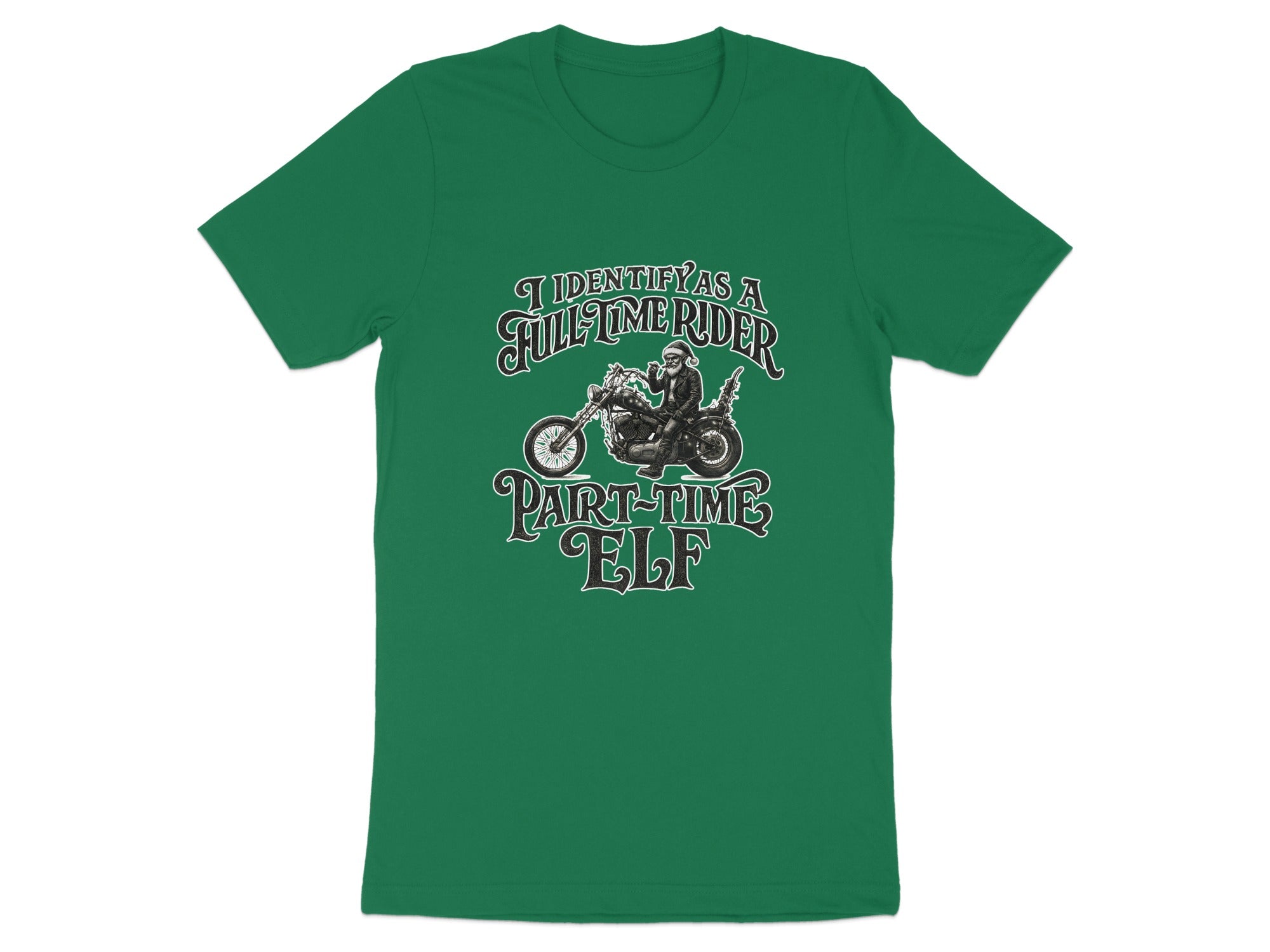 I Identify As A Full Time Rider Part Time Elf Shirt