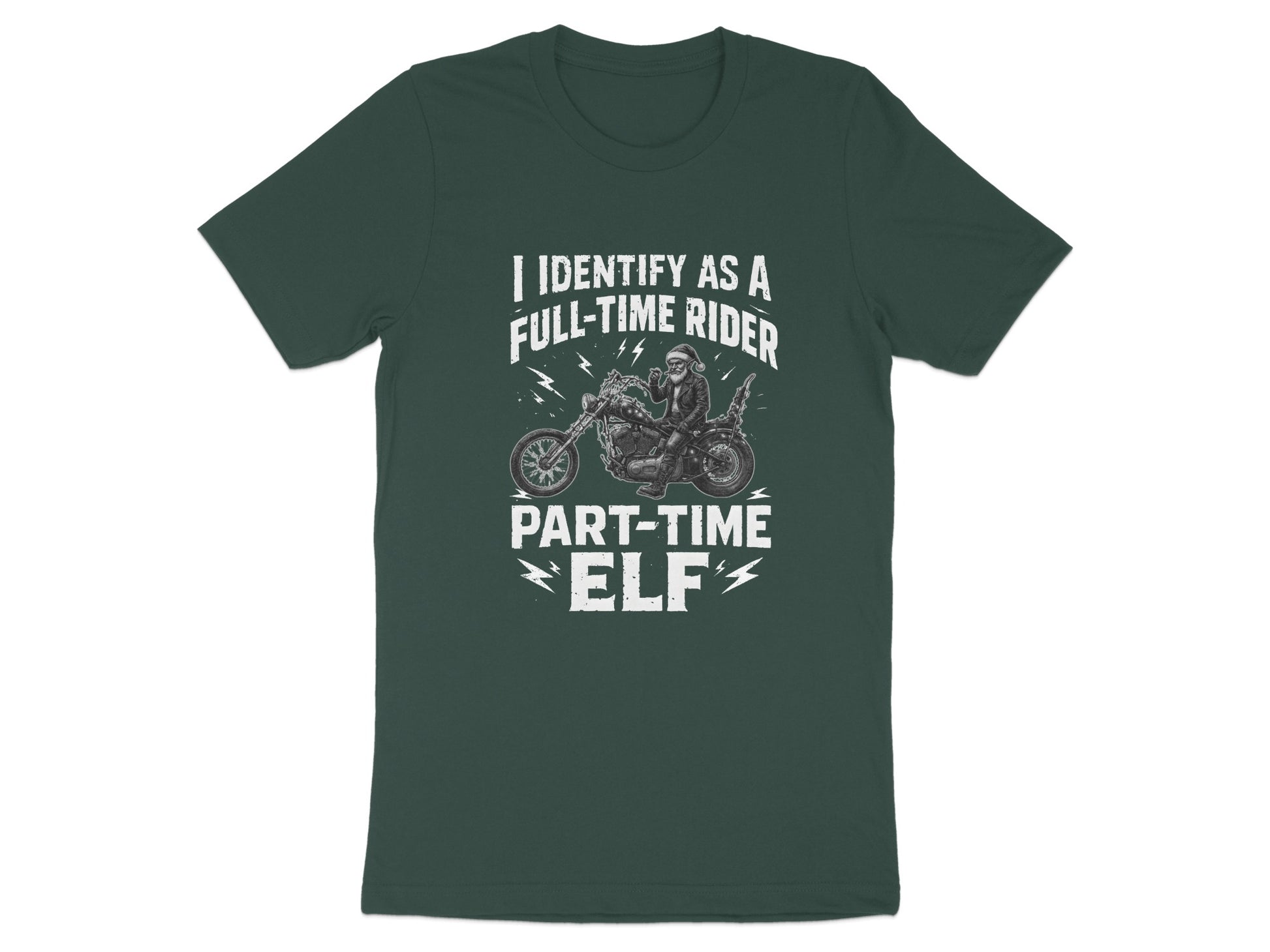 I Identify As A Full-Time Rider Part-Time Elf T-Shirt