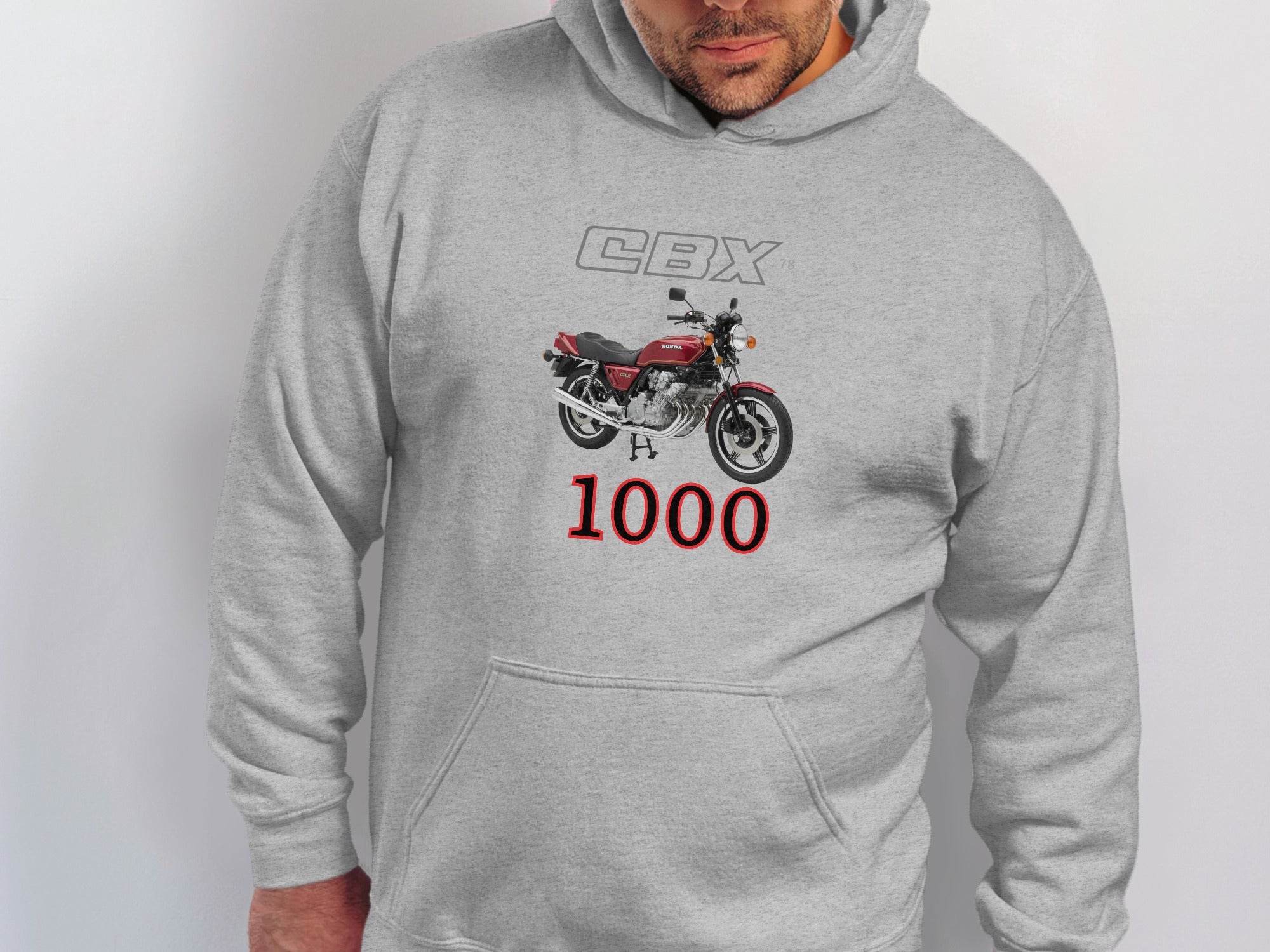 Classic CBX 1000 Motorcycle Themed Hoodie
